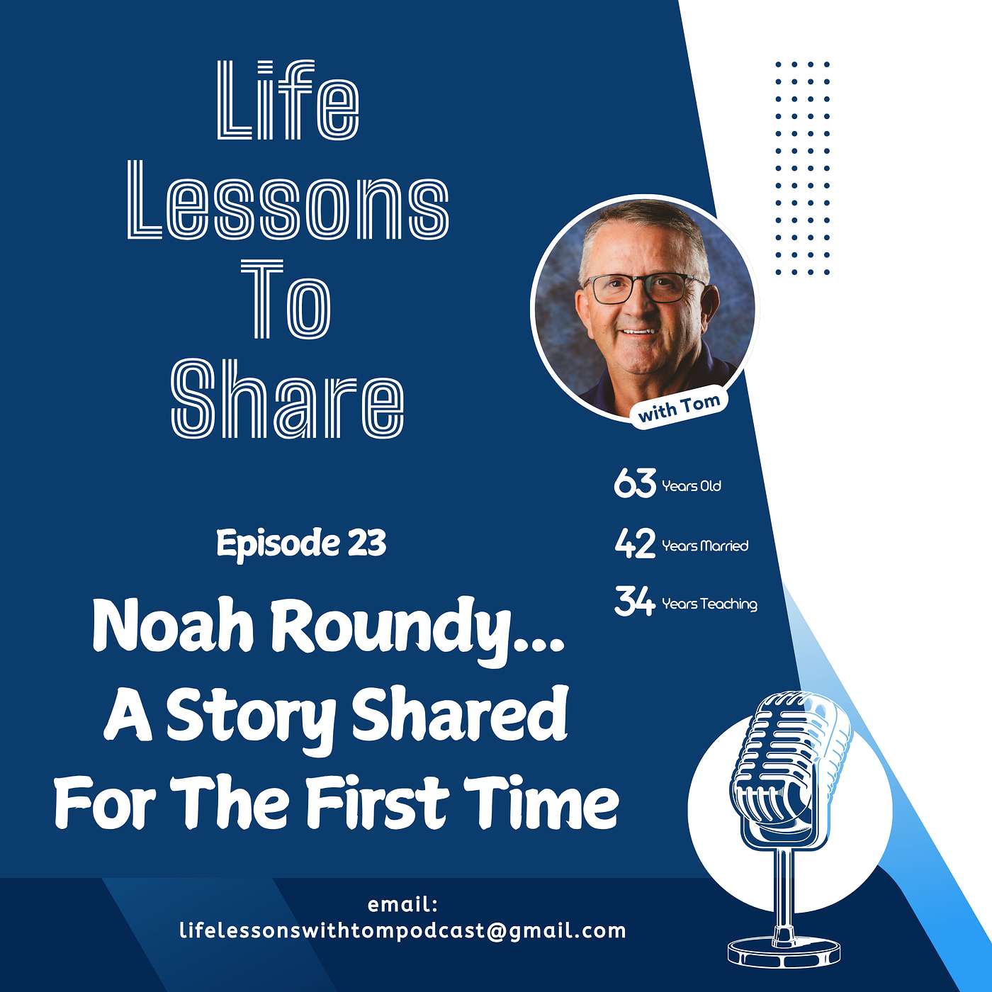 EPISODE 23 / NOAH ROUNDY… A STORY SHARED FOR THE FIRST TIME episode artwork