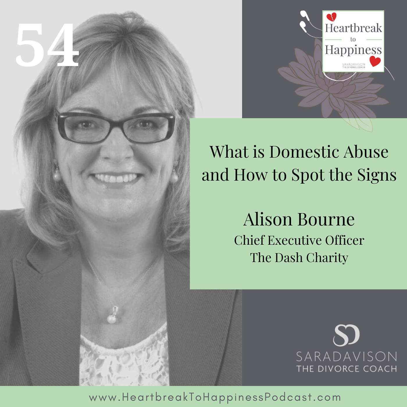 What is Domestic Abuse and How to Spot the Signs with Alison Bourne episode artwork