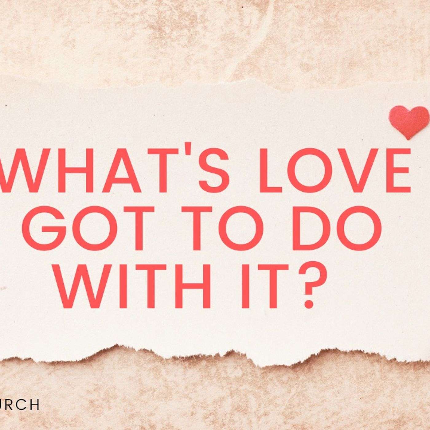 What's Love Got to do With It?