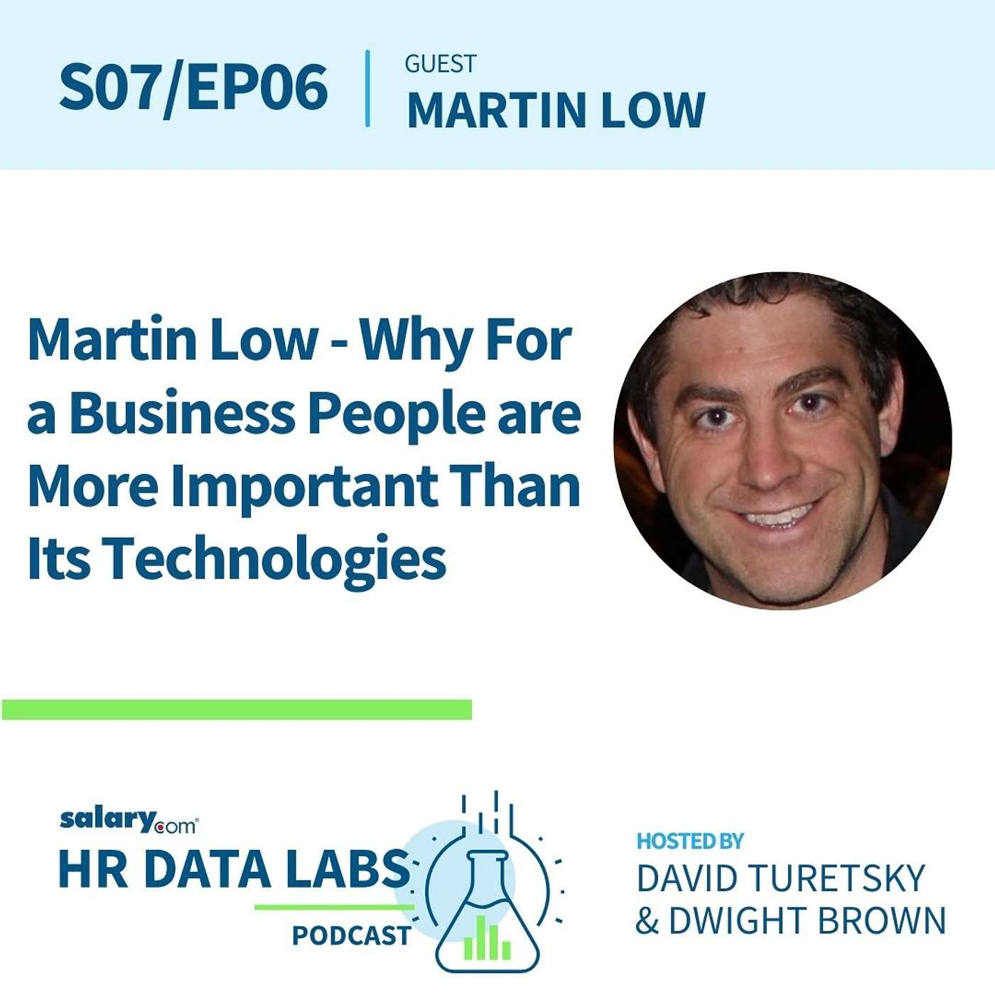 cover of episode Martin Low - Why For a Business People are More Important Than Its Technologies
