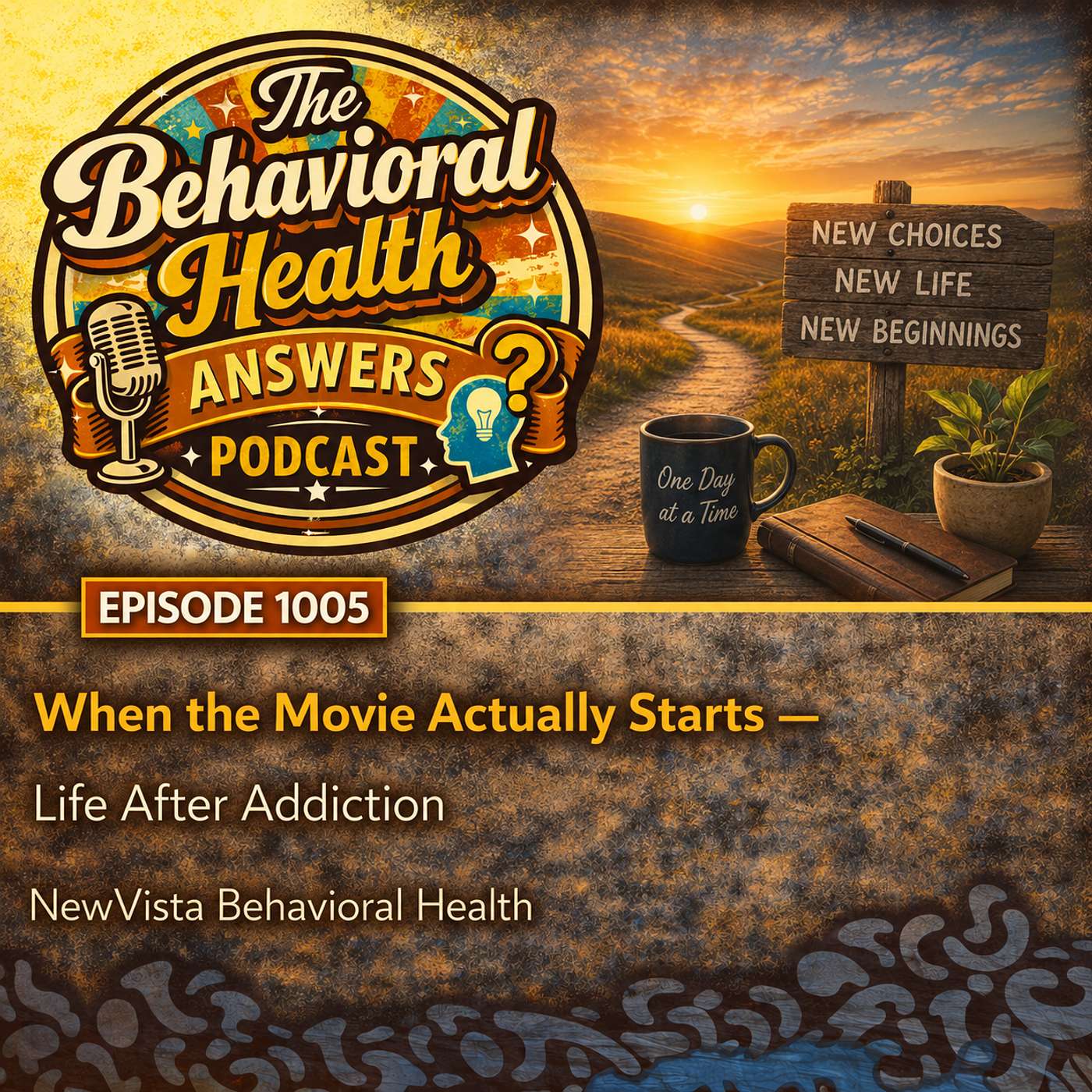 Episode 1005: When the Movie Actually Starts - Life After Addiction | NewVista Behavioral Health episode artwork
