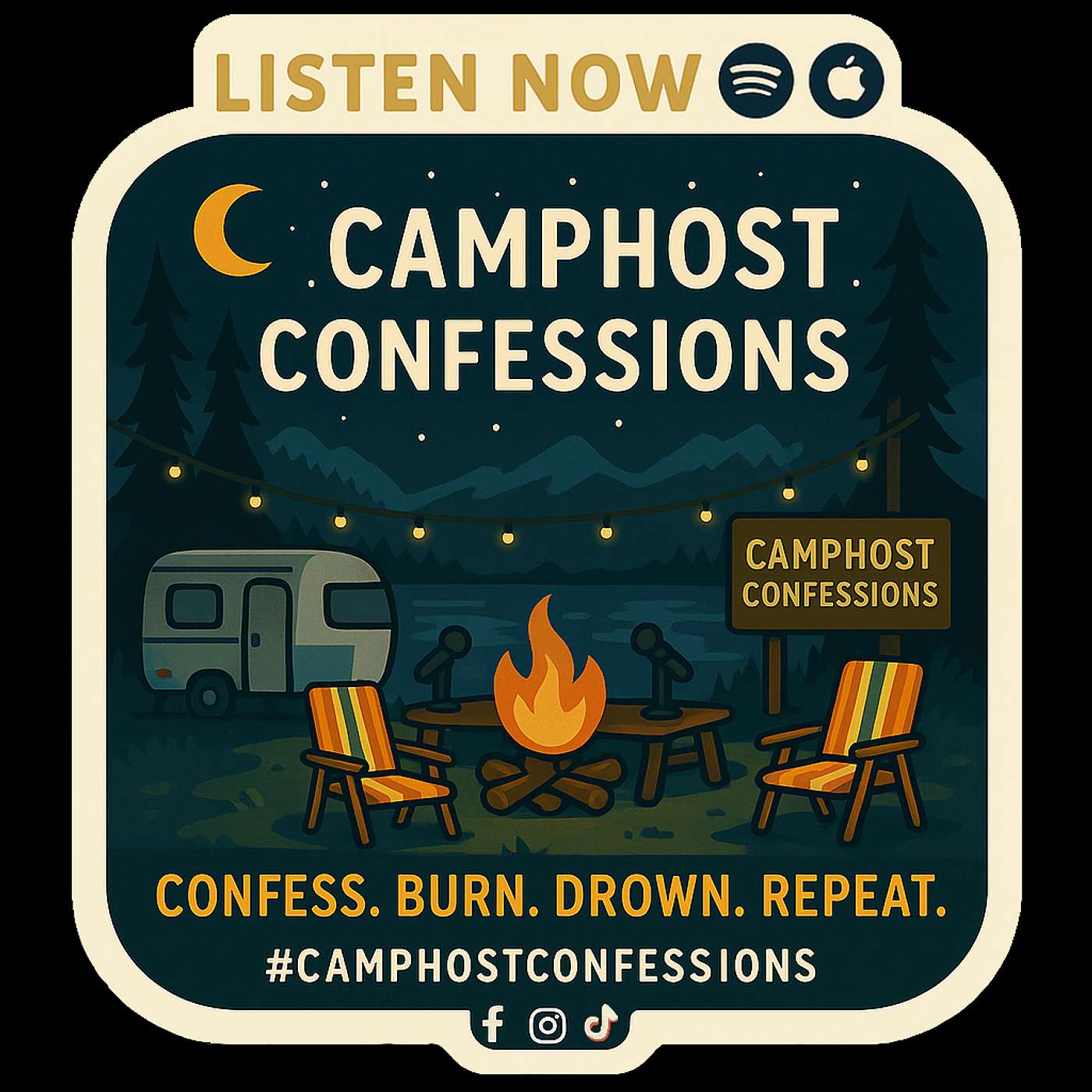 Camphost Confessions cover art