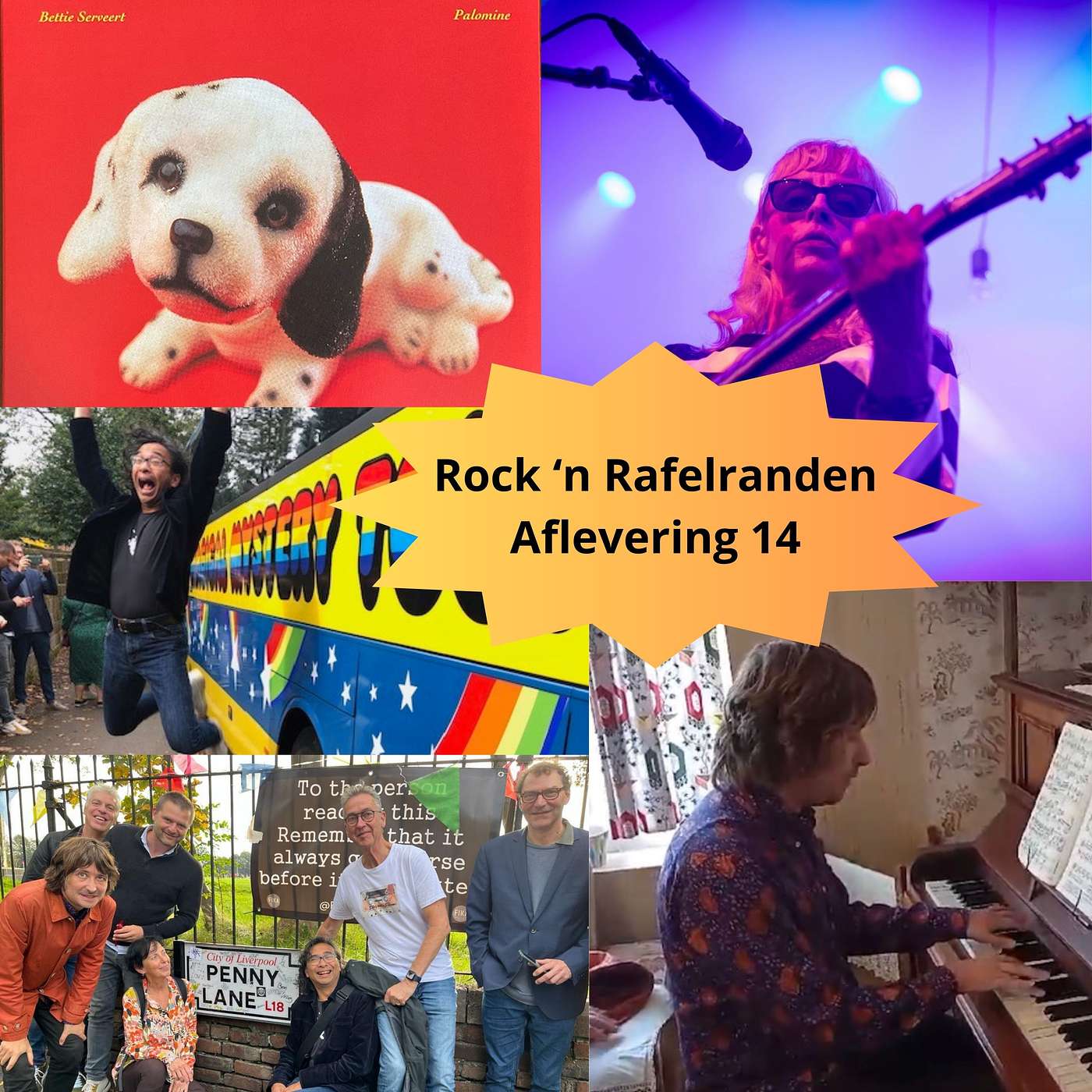 Afl. 14 met het reisverslag van The Beatles tour in Liverpool en het jubileum van Palomine van Bettie Serveert episode artwork