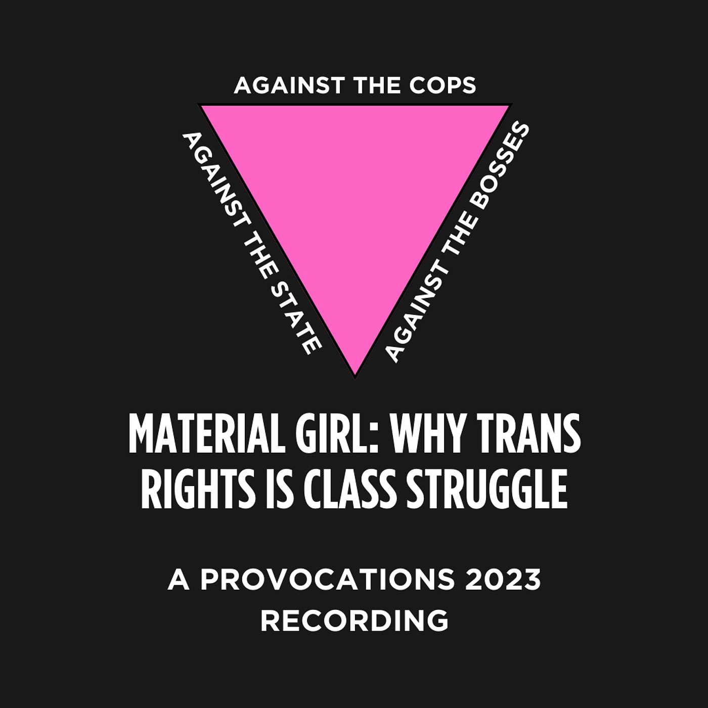 Material Girl: Why Trans Rights Is Class Struggle | Provocations 2023