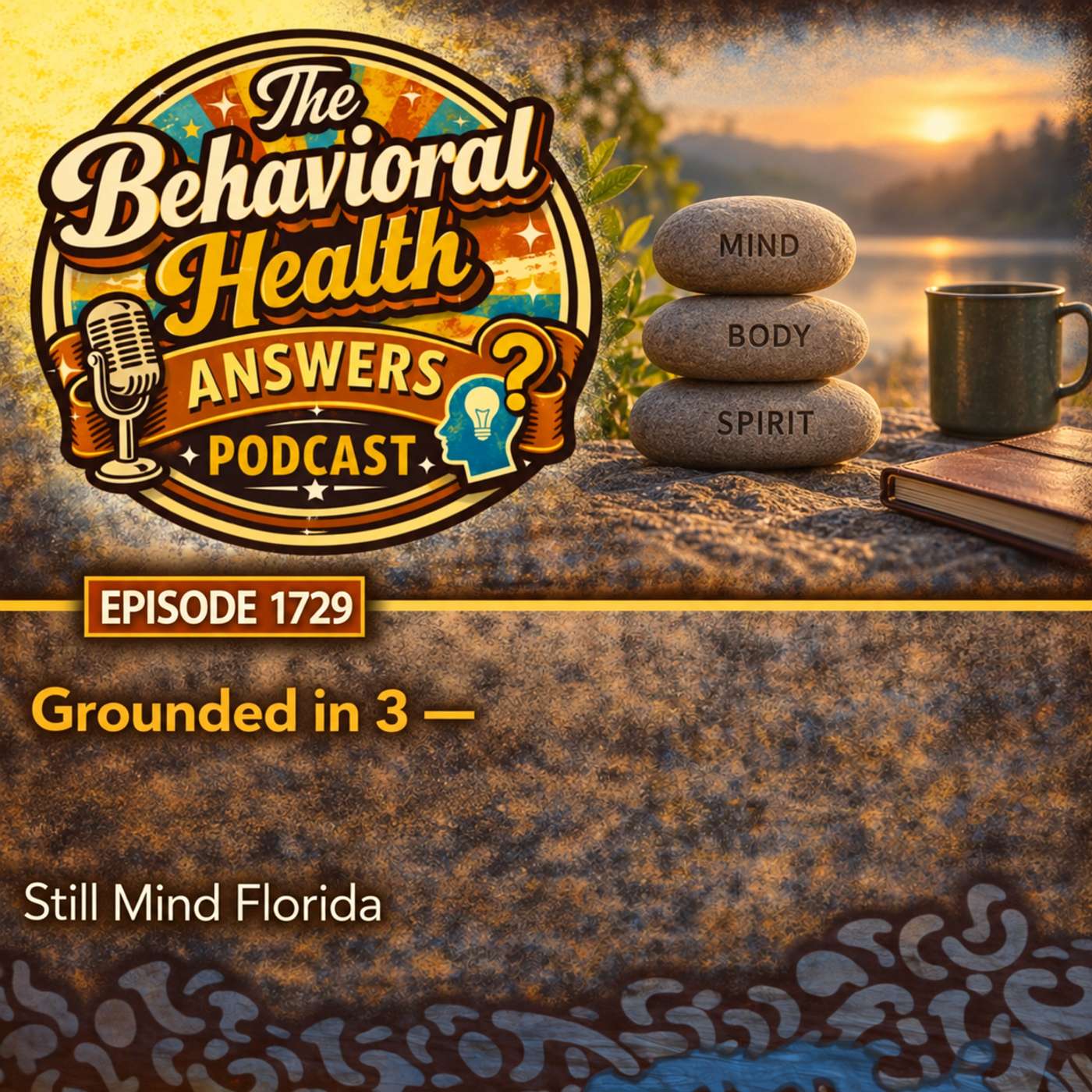 Episode 1729: Grounded in 3 | Still Mind Florida episode artwork