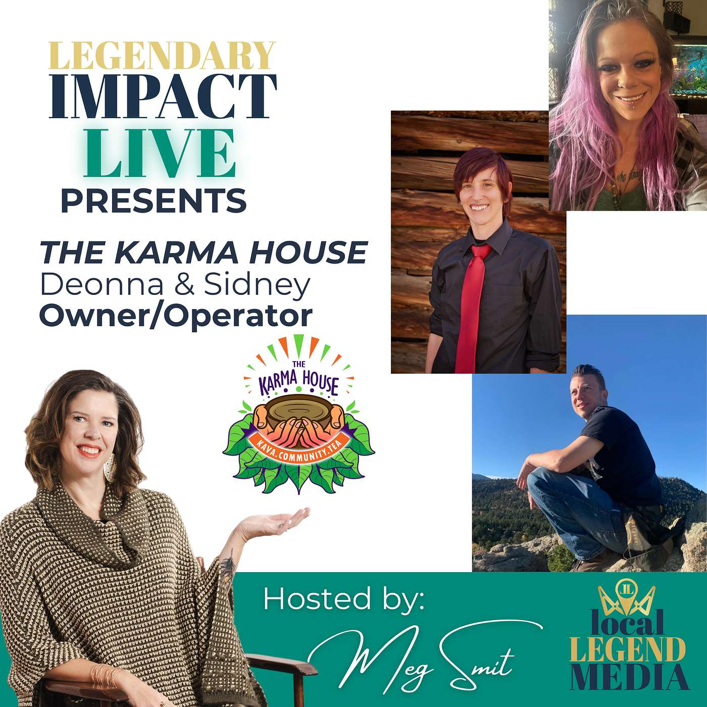 EP #140: Deonna Lupola and Sidney Shaw of the Karma Casa episode artwork