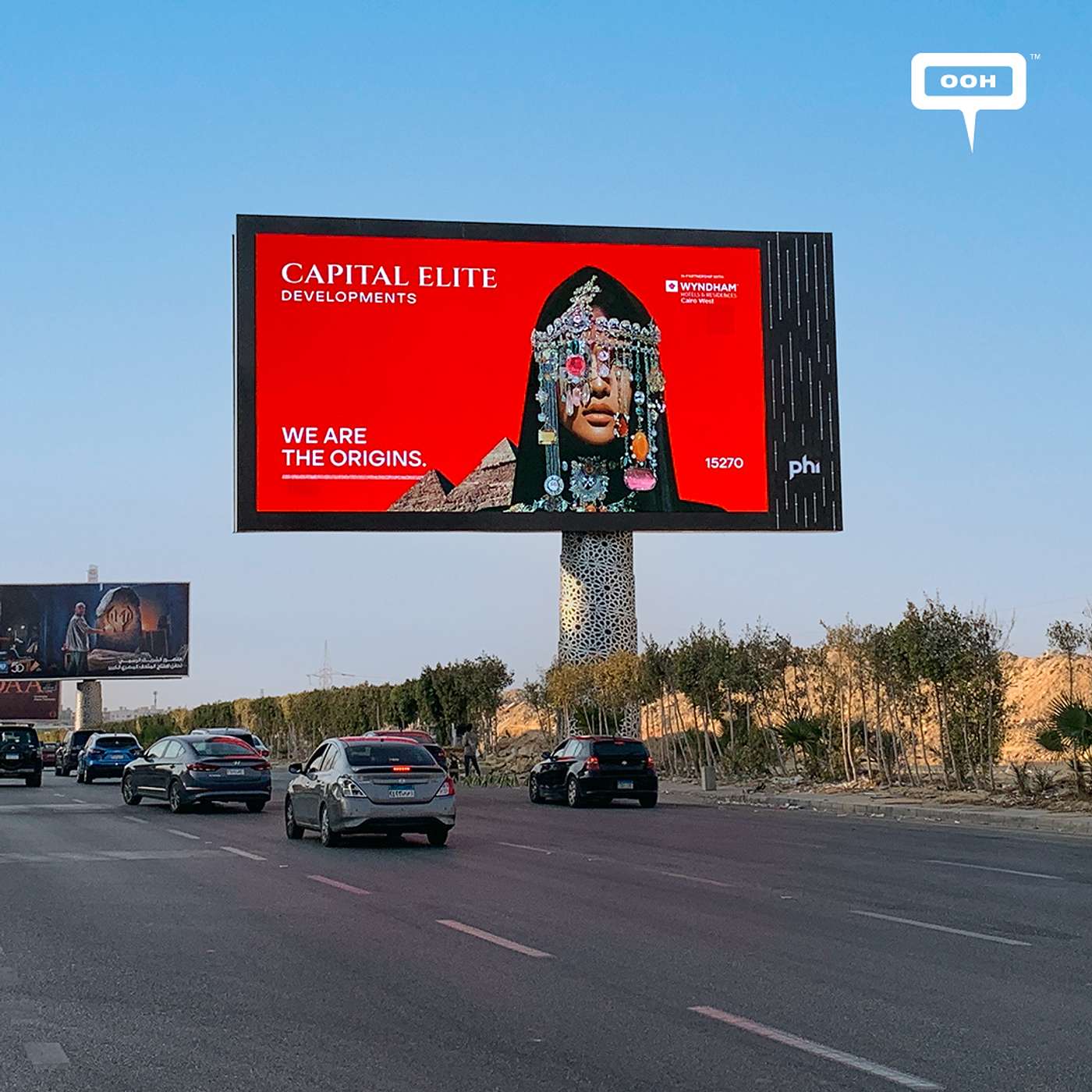 An OOH Campaign Celebrating the OG: Capital Elite Development Takes Over Greater Cairo