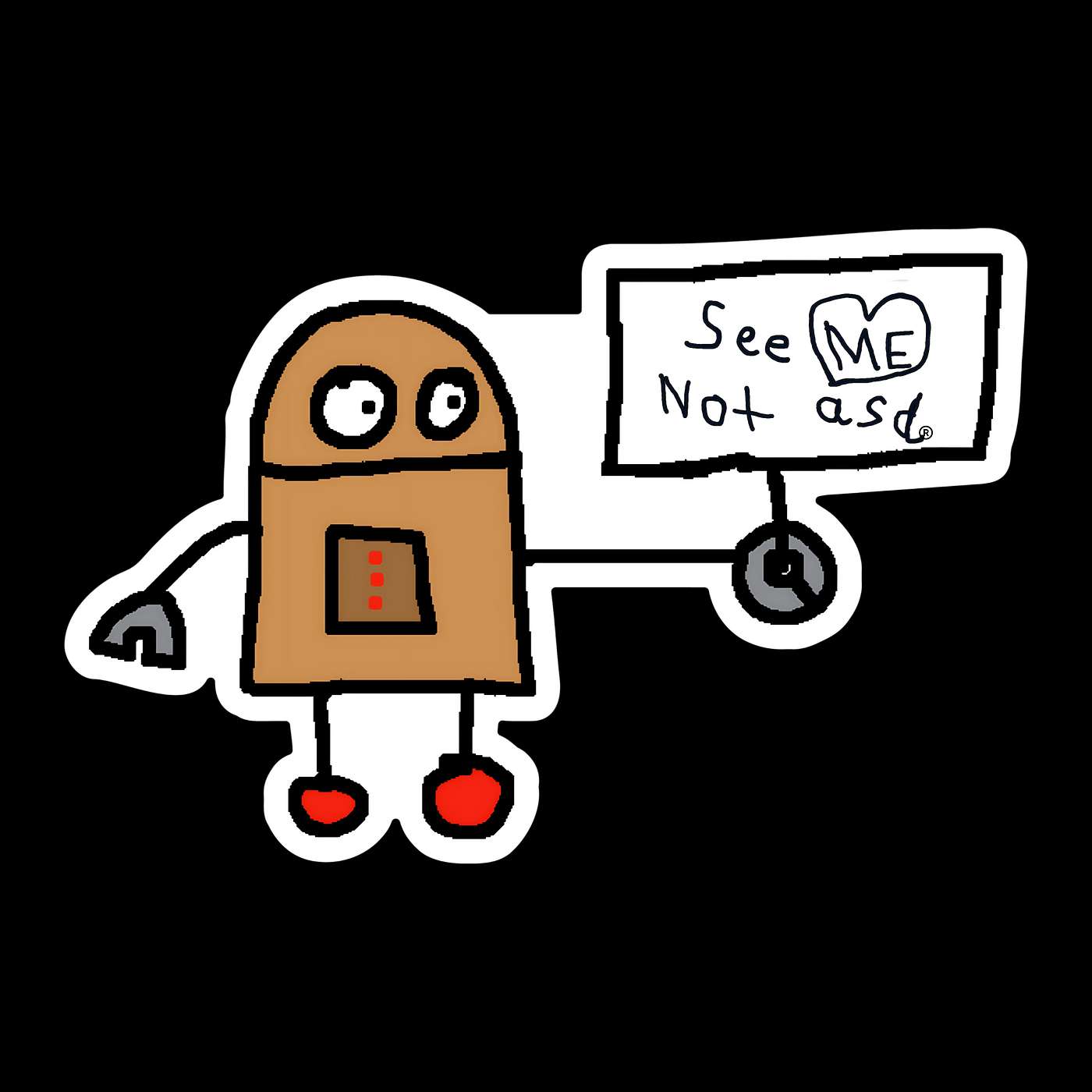 See ME Not asd® The Podcast podcast artwork