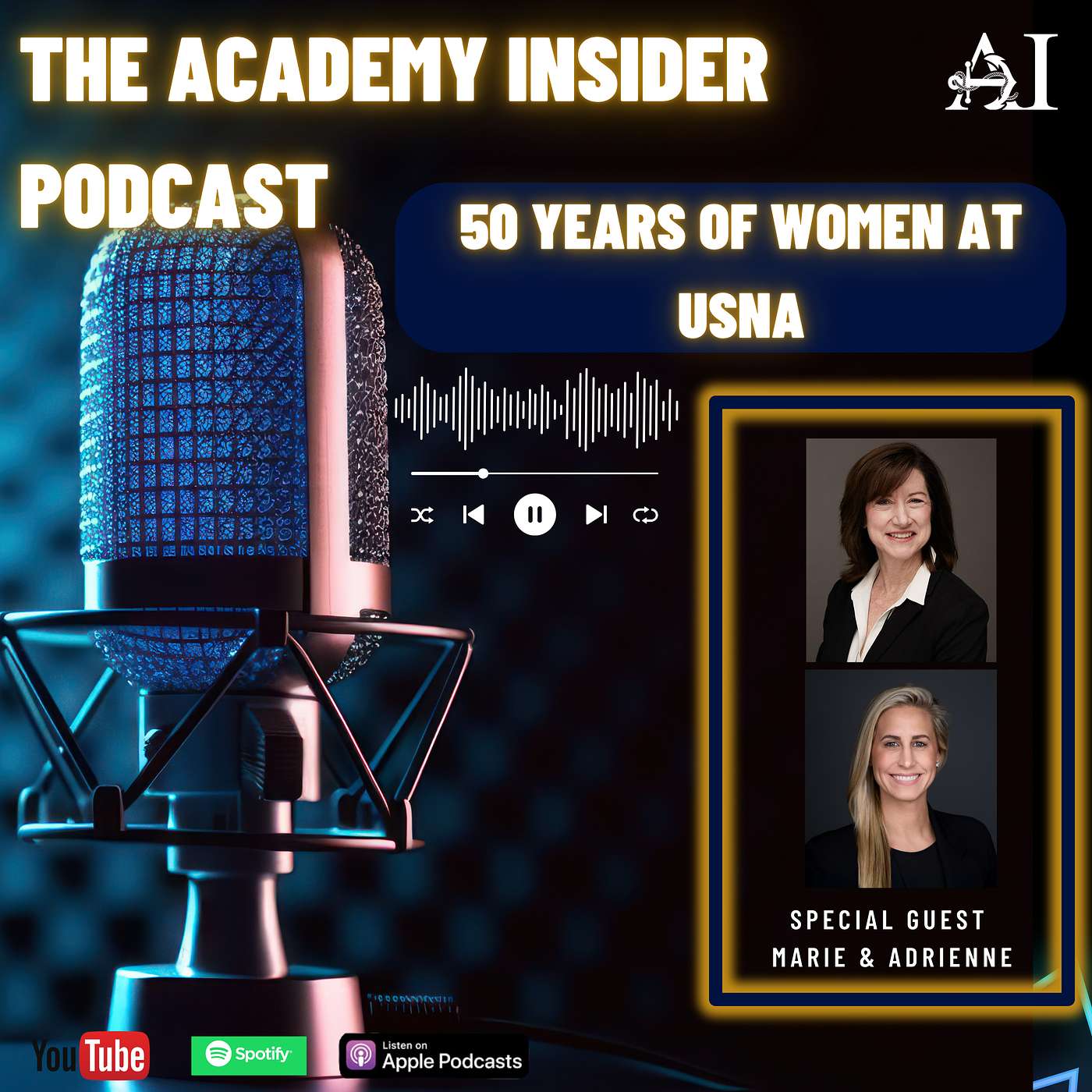 #126 Celebrating 50 Years Of Women At The Naval Academy episode artwork