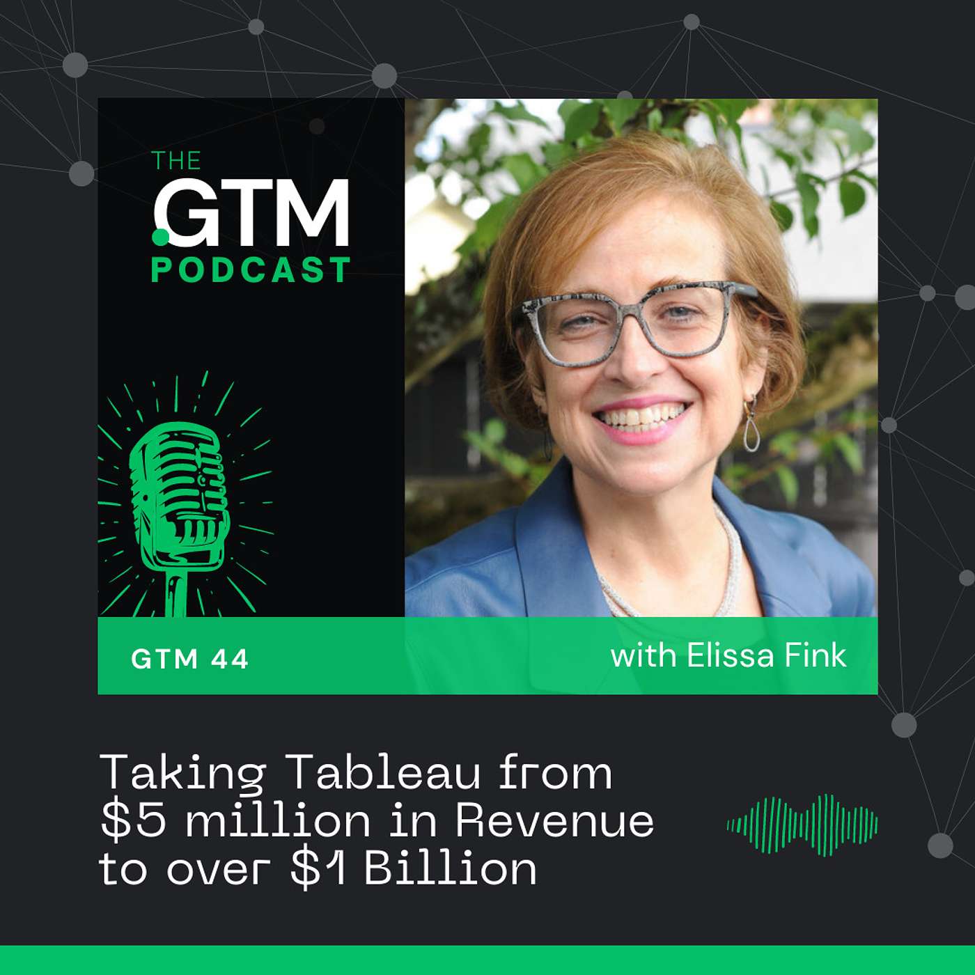 GTM 44: Taking Tableau from $5 million in Revenue to over $1 Billion with Elissa Fink