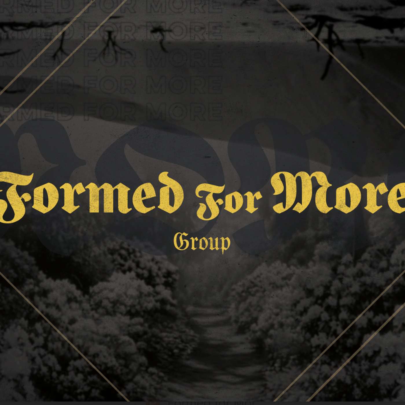 Formed for More: Group - Chris Dillon, Lead Pastor 01 11 26 Formed for More: Group - Chris Dillon, Lead Pastor 01 11 26