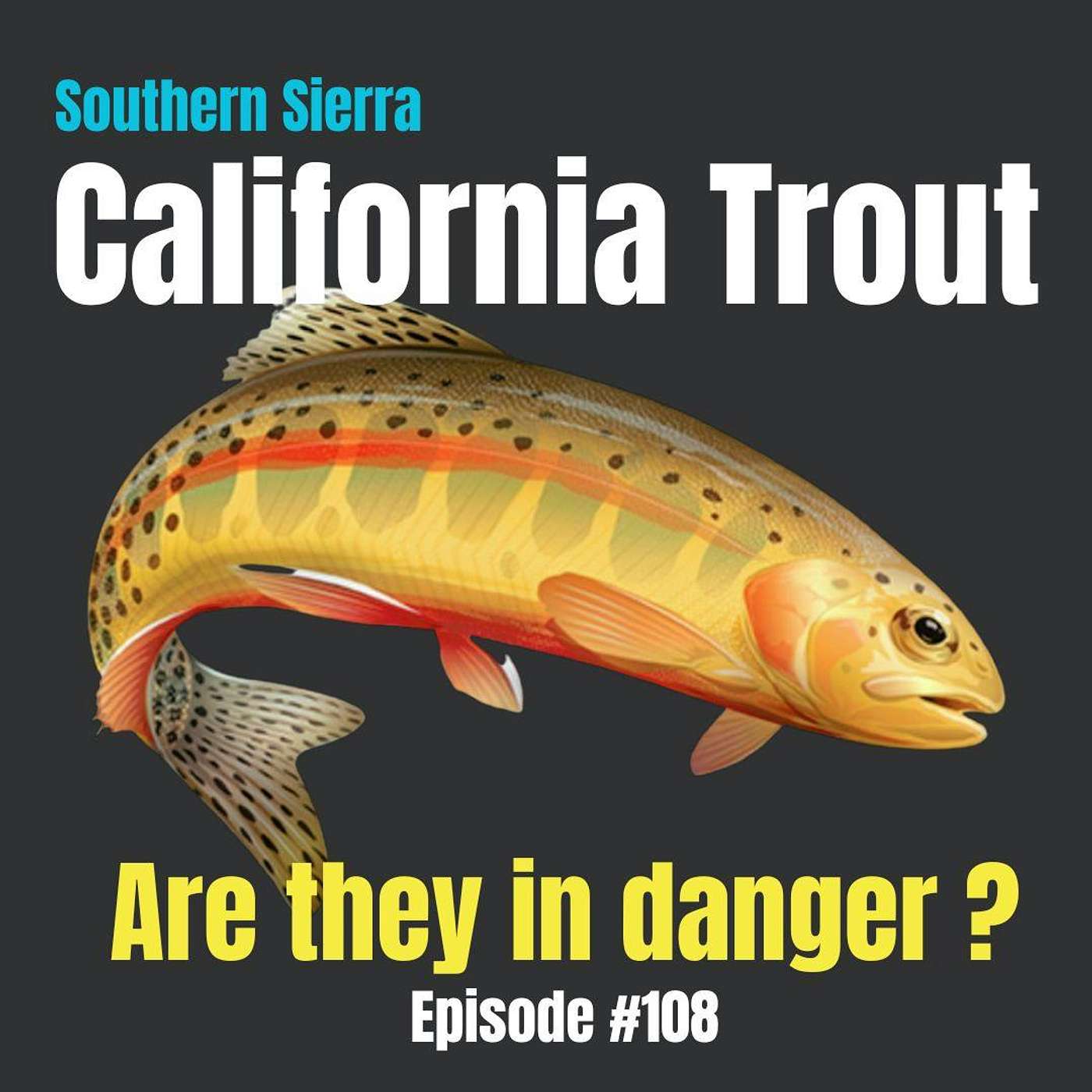 Episode #109 California Heritage Trout - Are they in Danger? episode artwork