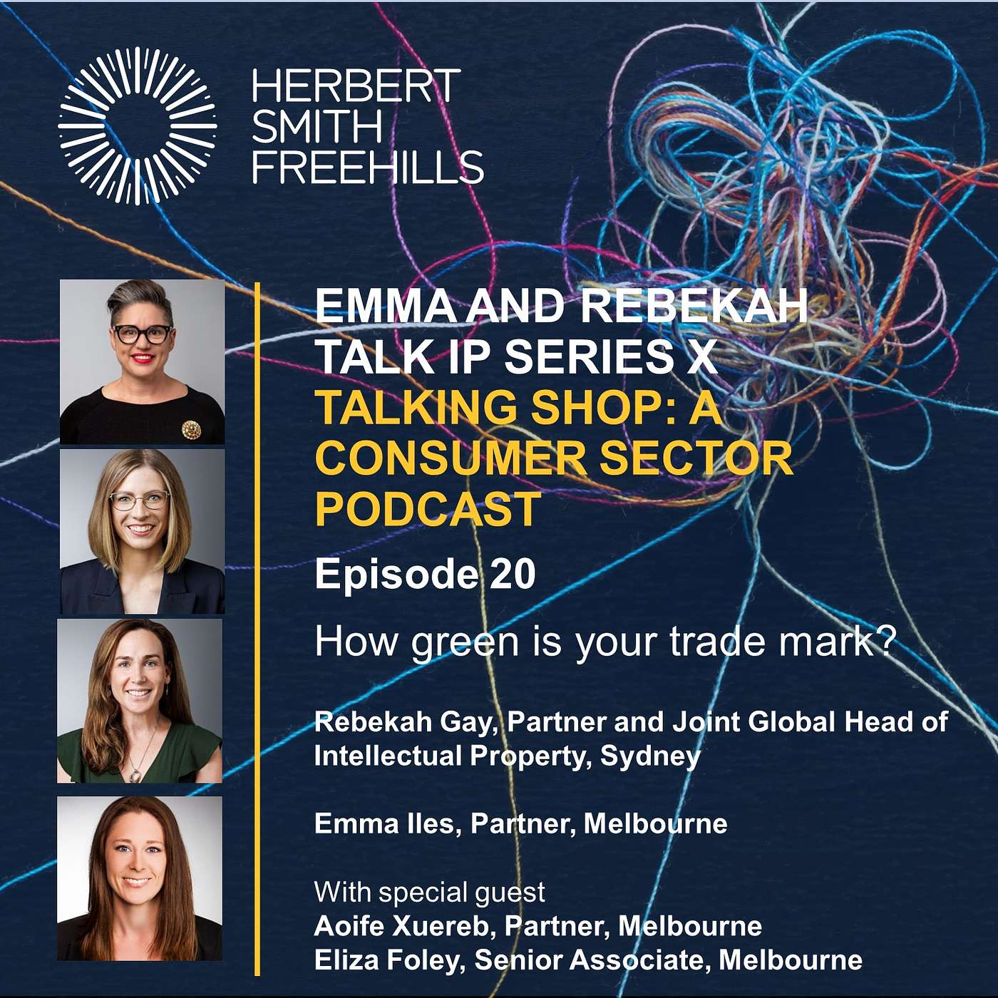 Emma And Rebekah Talk IP EP20: How green is your trade mark? episode artwork