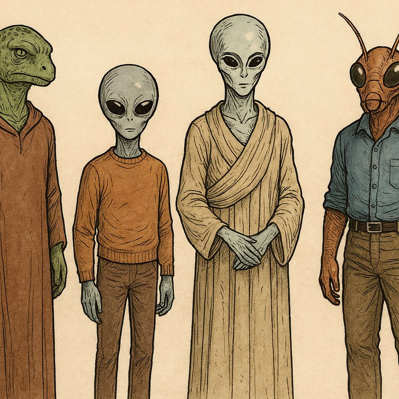 החייזרים באים? הומנואידים חלק א