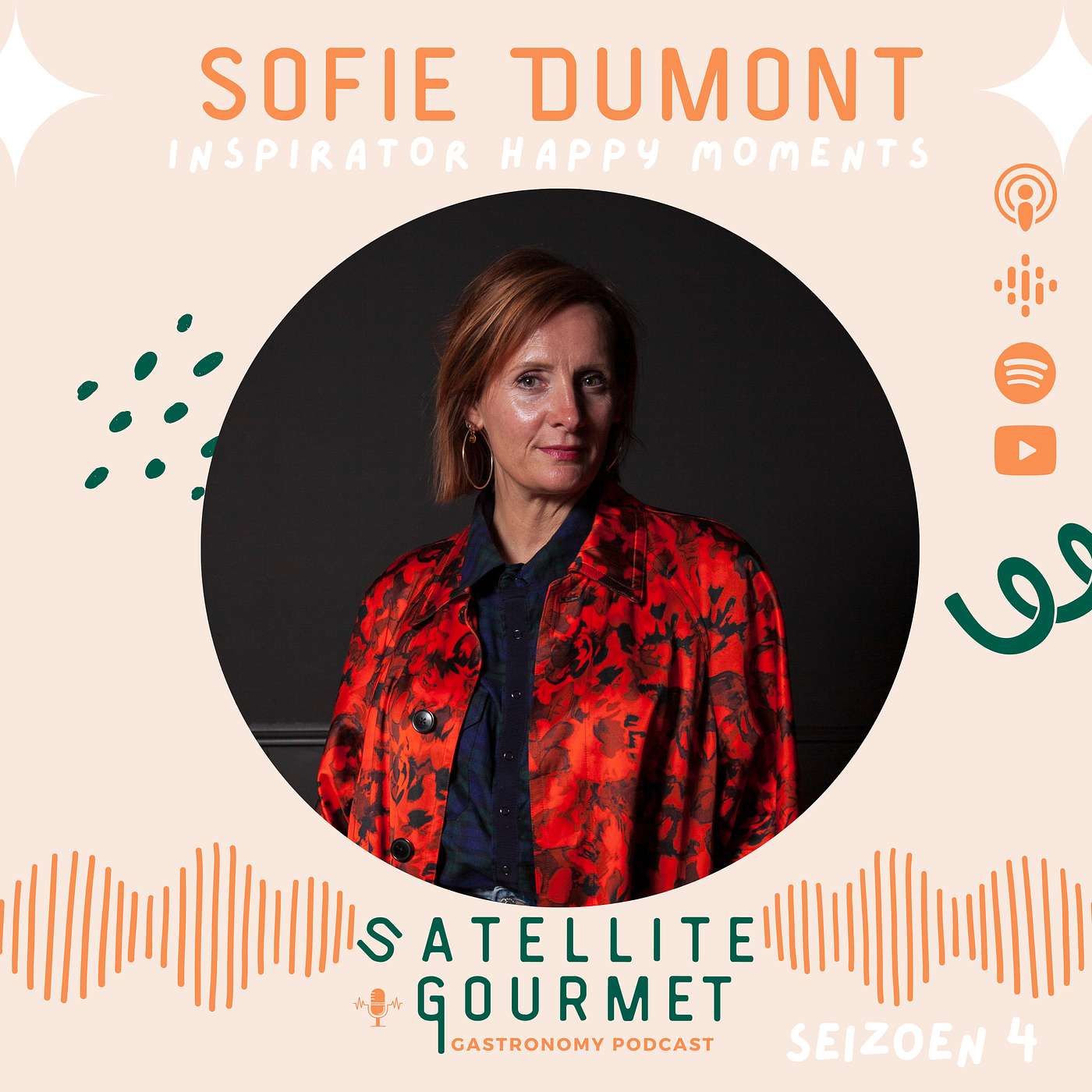 #34 SOFIE DUMONT Culinair Content Creator Inspirations for Happy Moments episode artwork