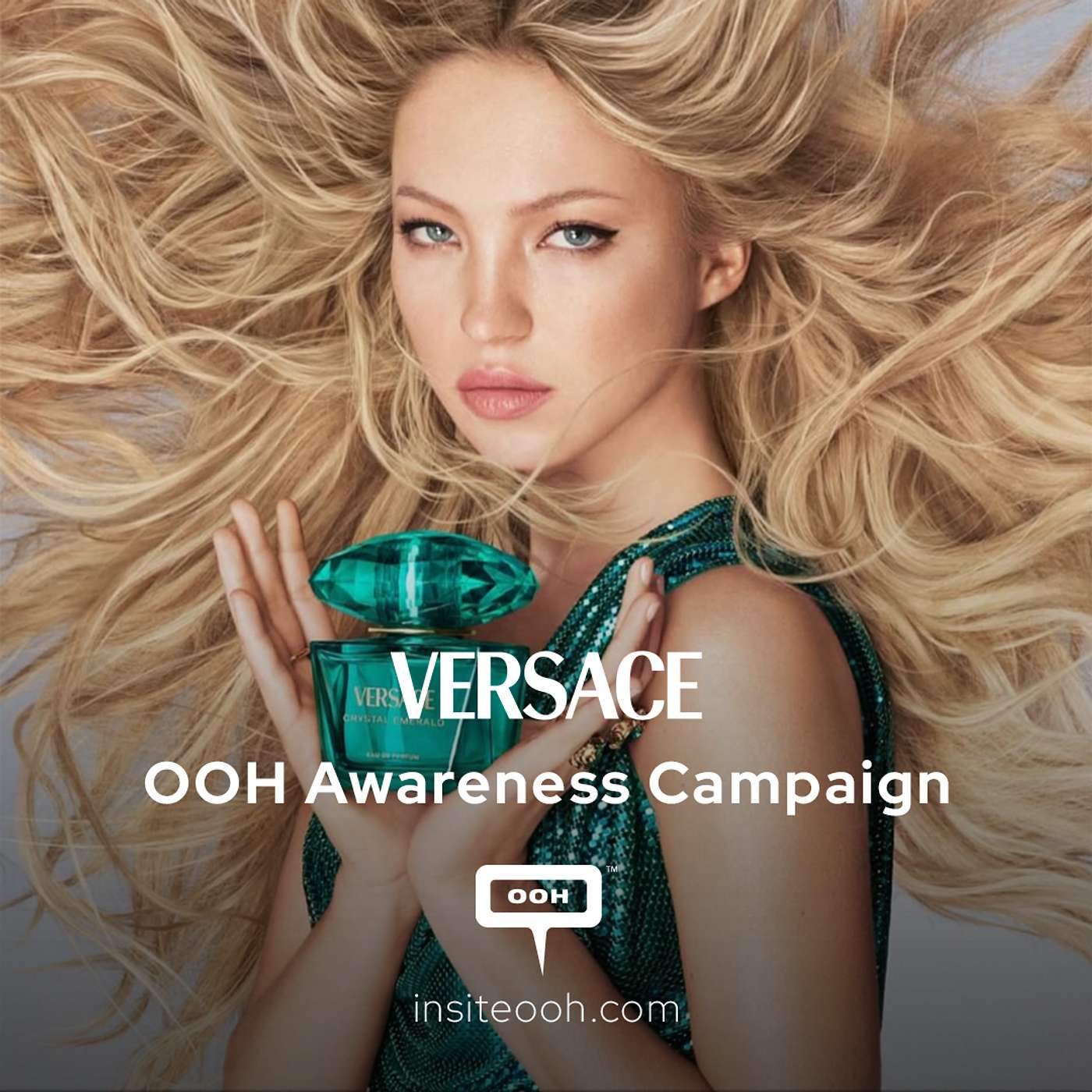 Versace Frames Lila Moss Against the City — And Leaves It There