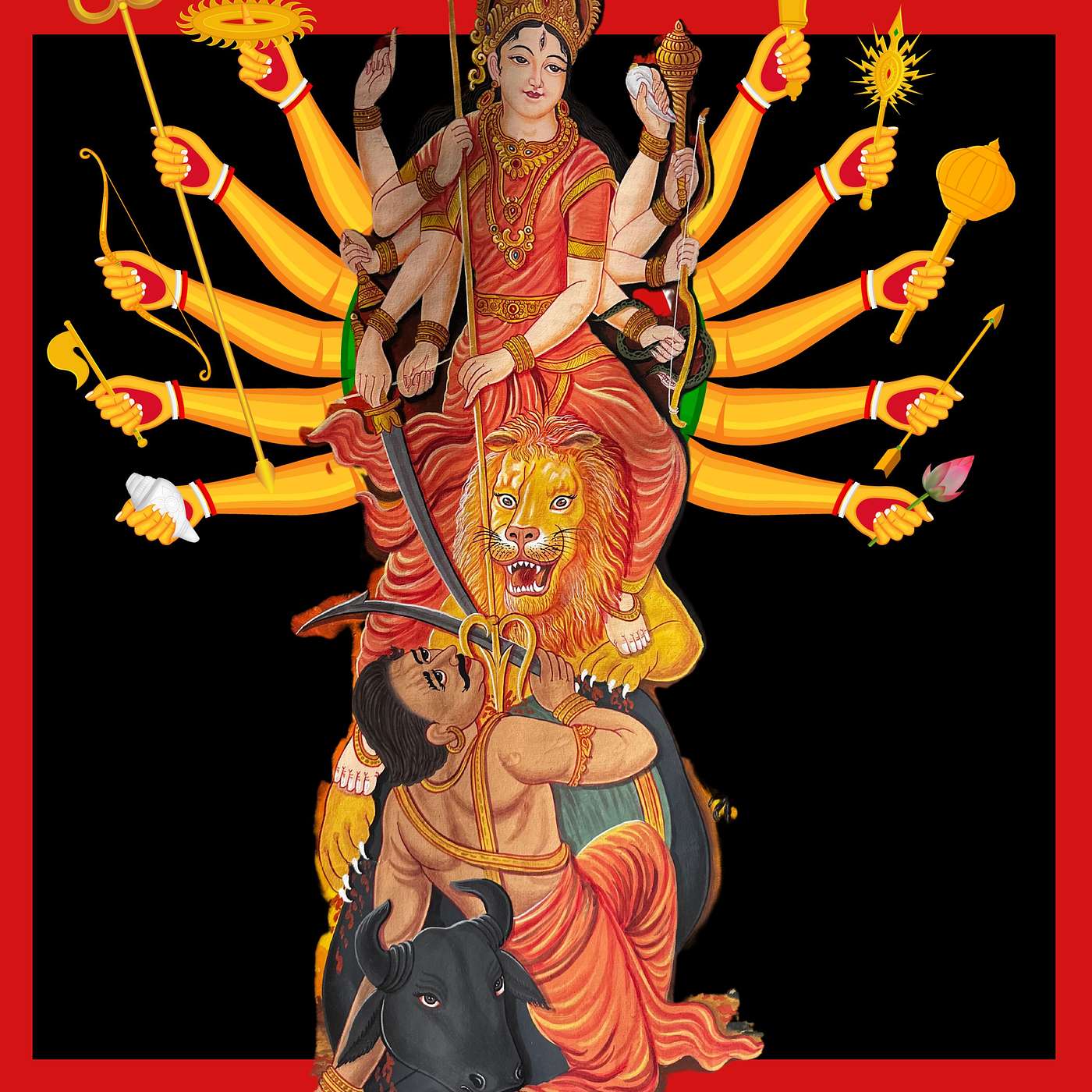 The Most Popular Hymn to the Goddess | Mahiṣāsura-Mardinī Stotram