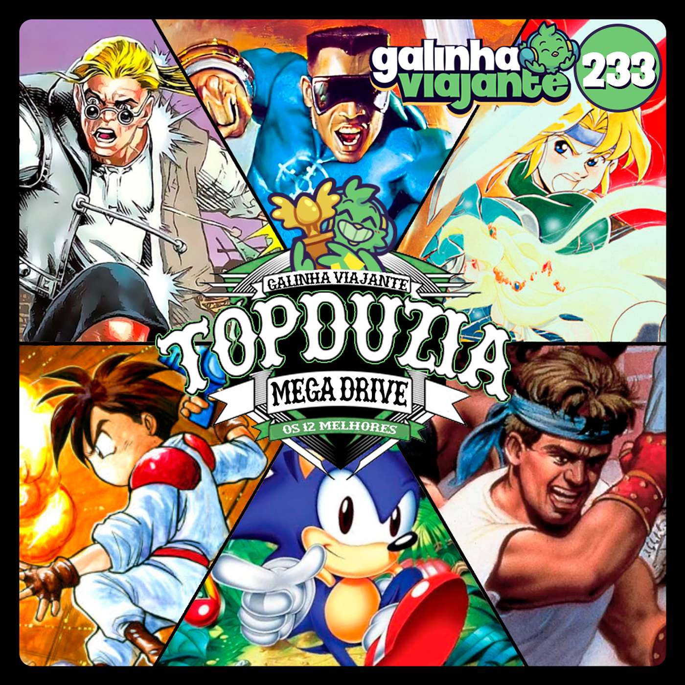 GV#233: Top Dúzia Jogos Definitivos do Mega Drive (part. Matei o Chefe)