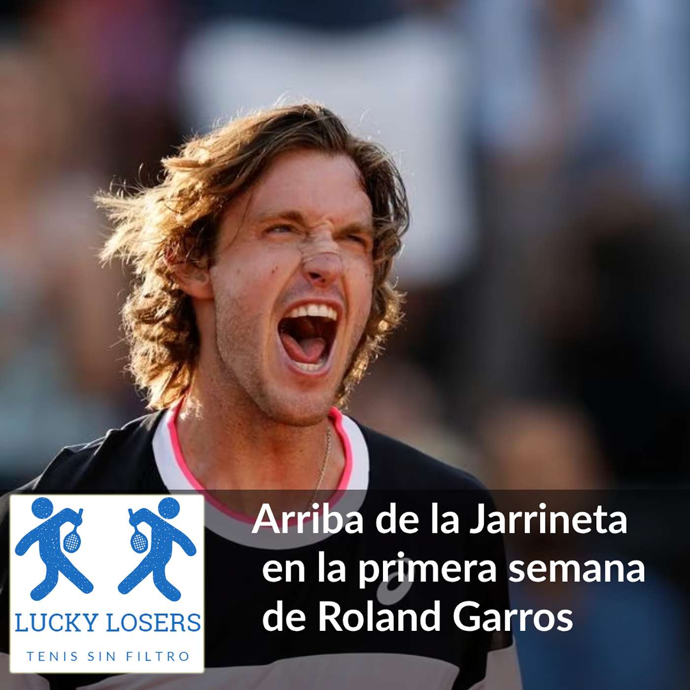 4/jun/2023 - Arriba de la Jarrineta en la primera semana de Roland Garros