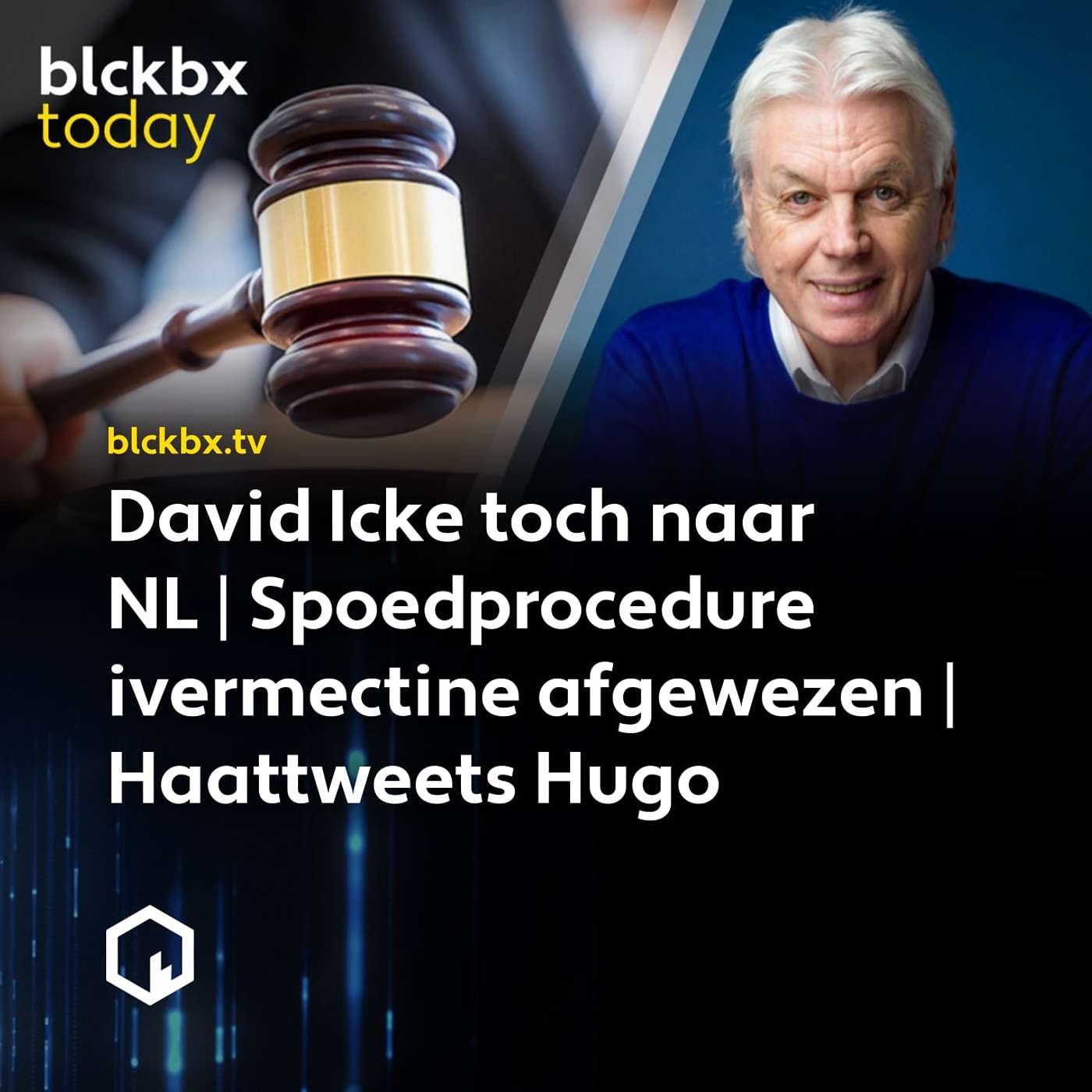 blckbx today #:92 David Icke toch naar NL | Spoedprocedure ivermectine afgewezen | Haattweets Hugo