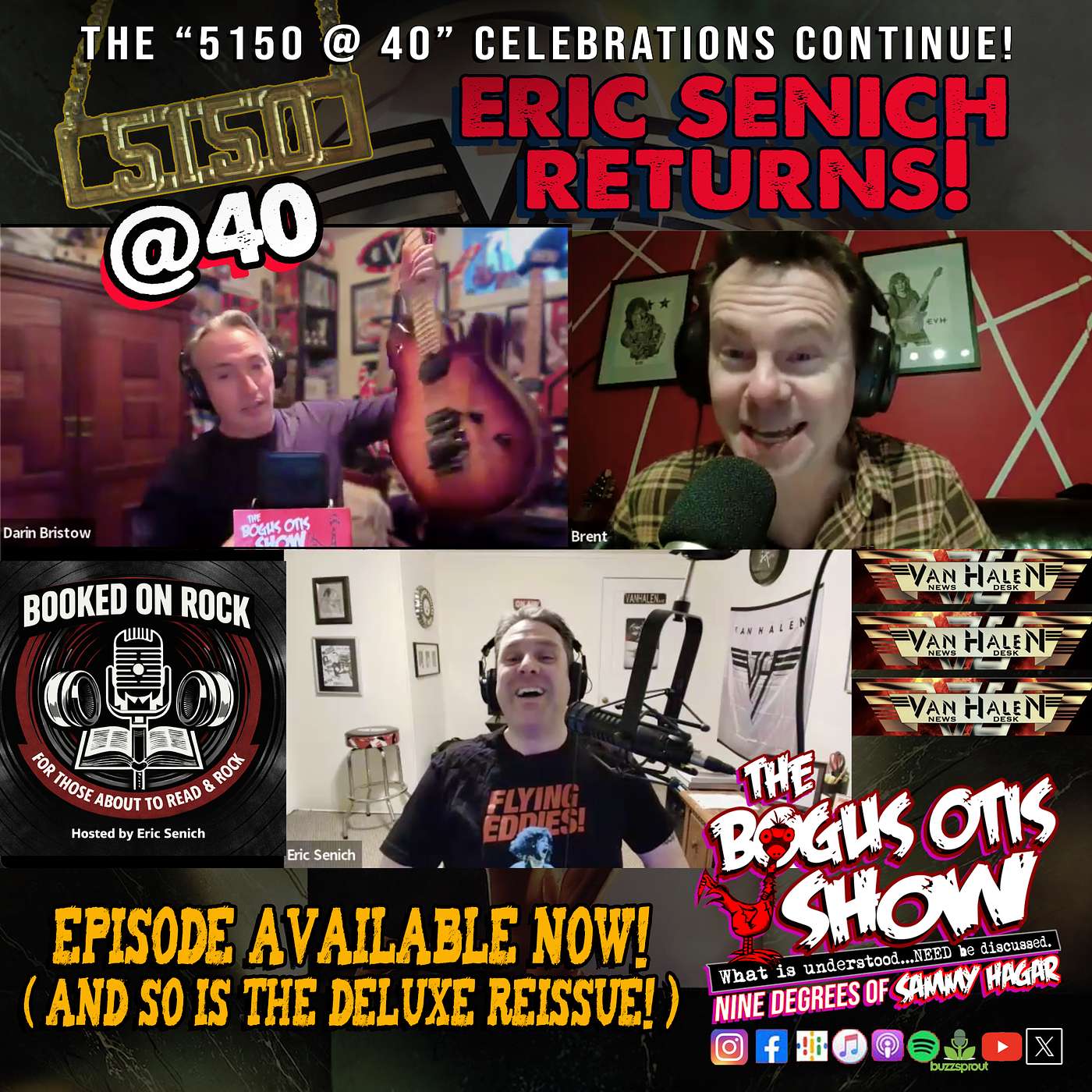 S7 Episode 004: A 5150 Retrospective with "Booked on Rock" and VHND's Eric Senich! episode artwork