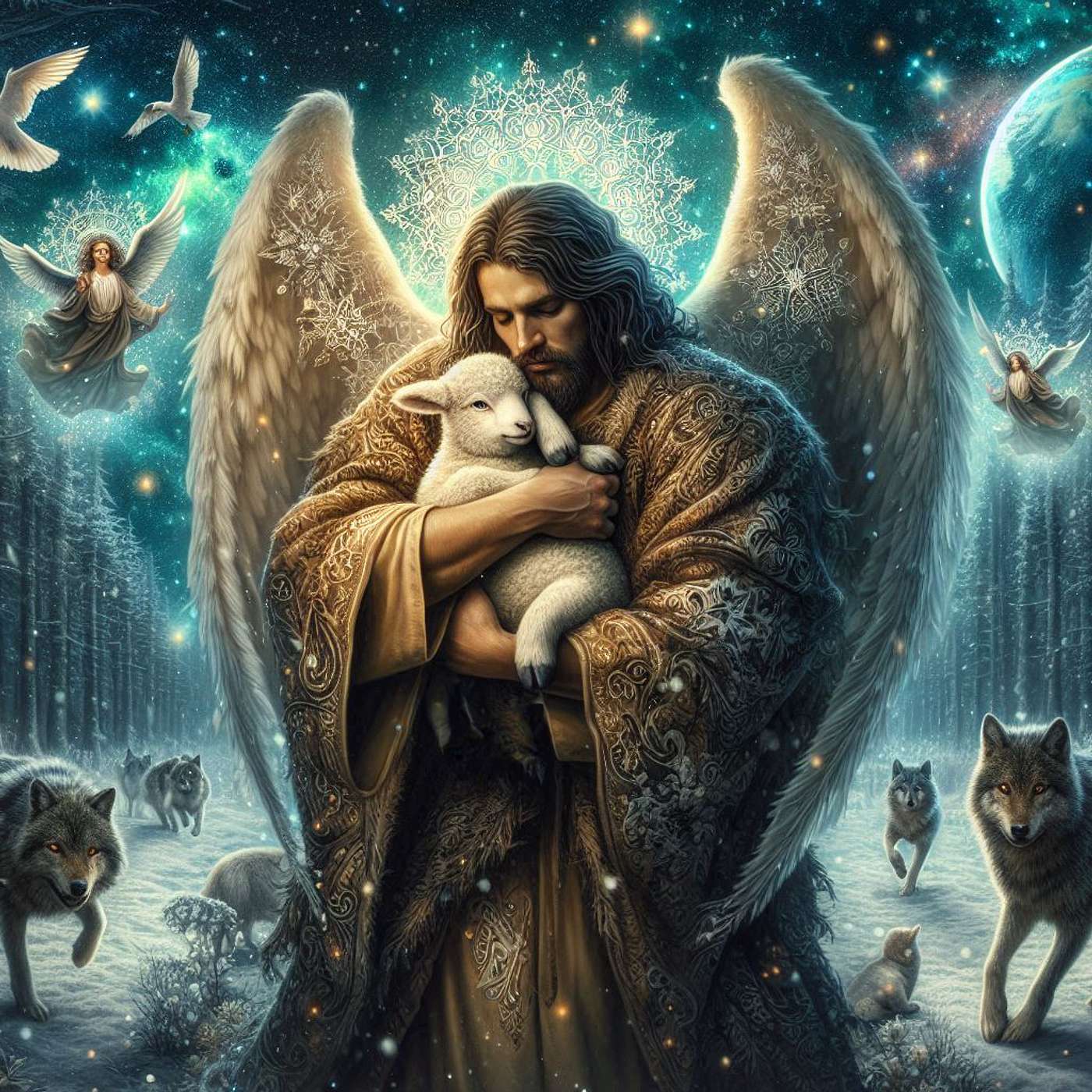 Jesus Shepherd Of My Heart (On The Dark And Gloomy Day) - Studio Mastered - Nicholas Mazzio and Lauren Mazzio - The Rain - with meta