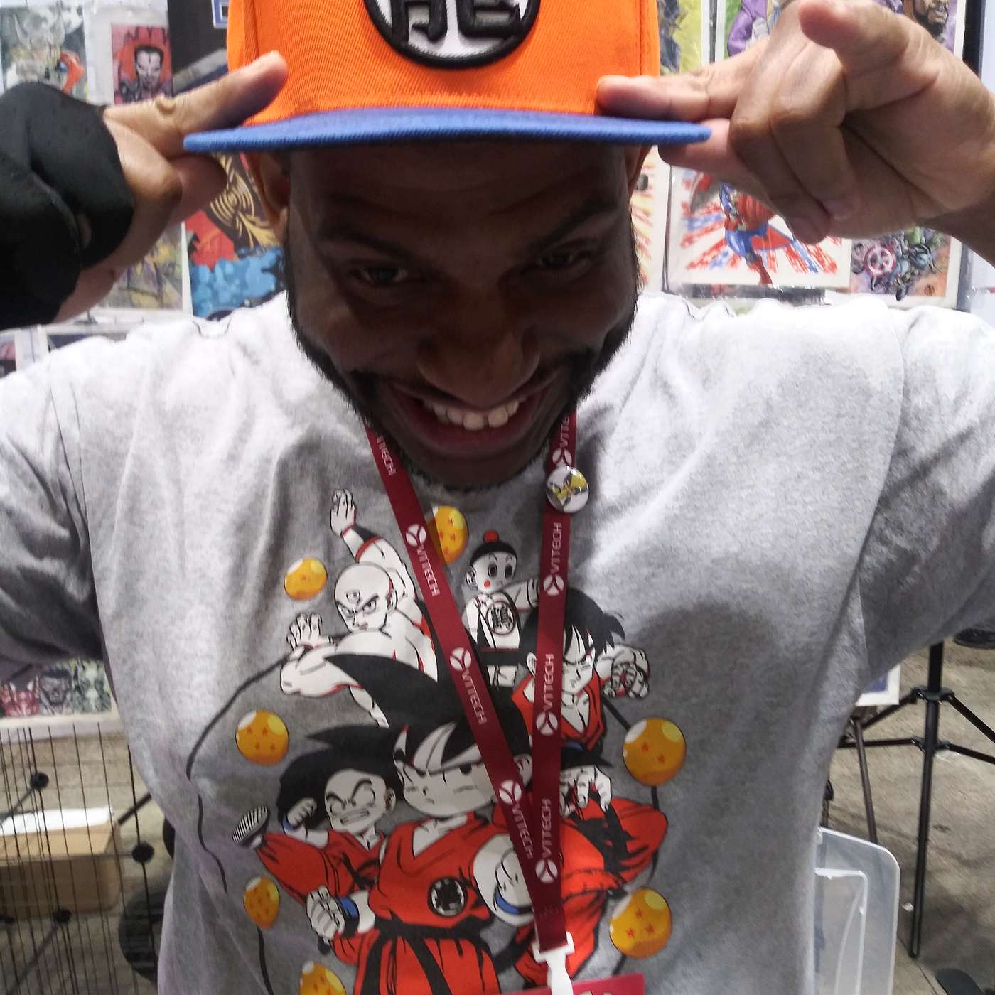 Episode 484: "Planet Comicon 2025: Marcus Moore aka Bluboiart (Artist)" episode artwork