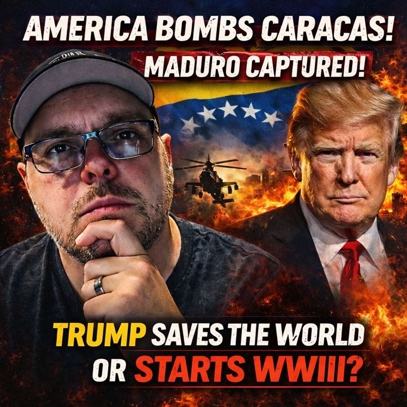 U.S. Bombs Caracas, Maduro Captured — Trump Just Changed Everything