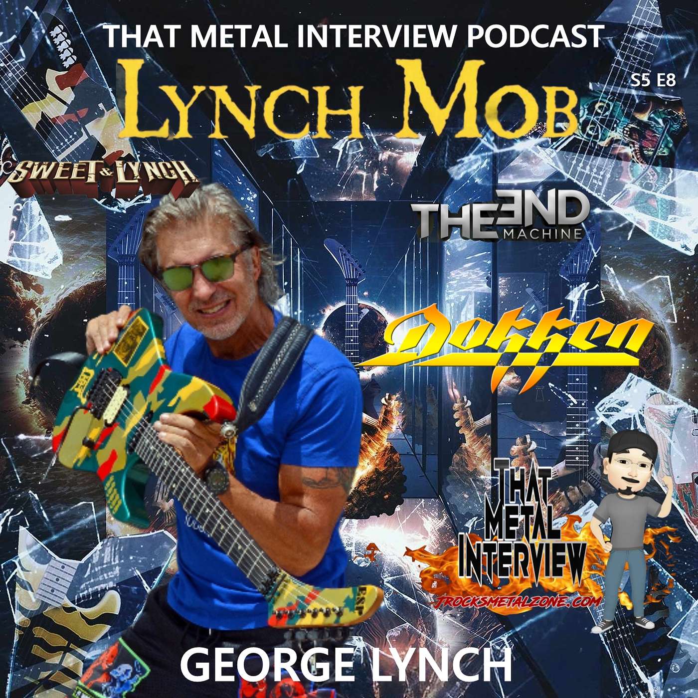 Interview w/ George Lynch of LYNCH MOB formerly of DOKKEN S5 E8