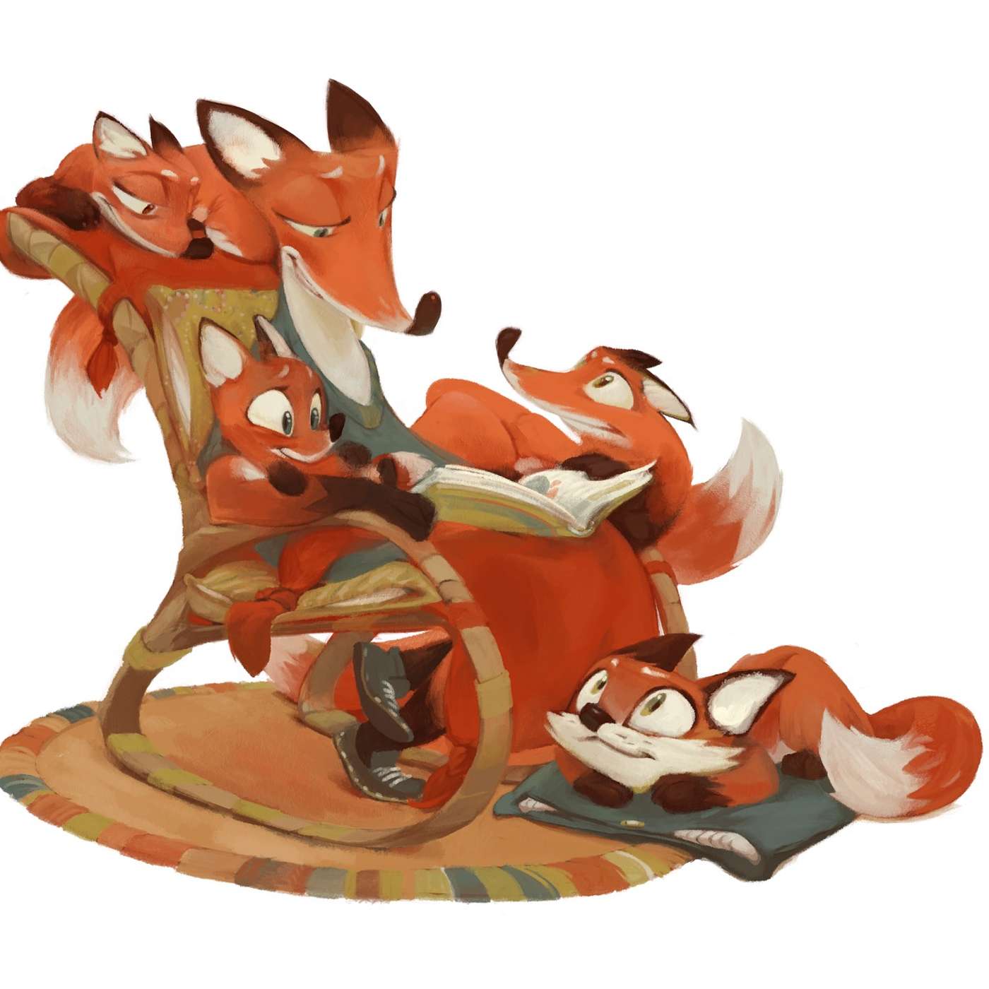 Аудио приказки за деца „Лисиците четат“