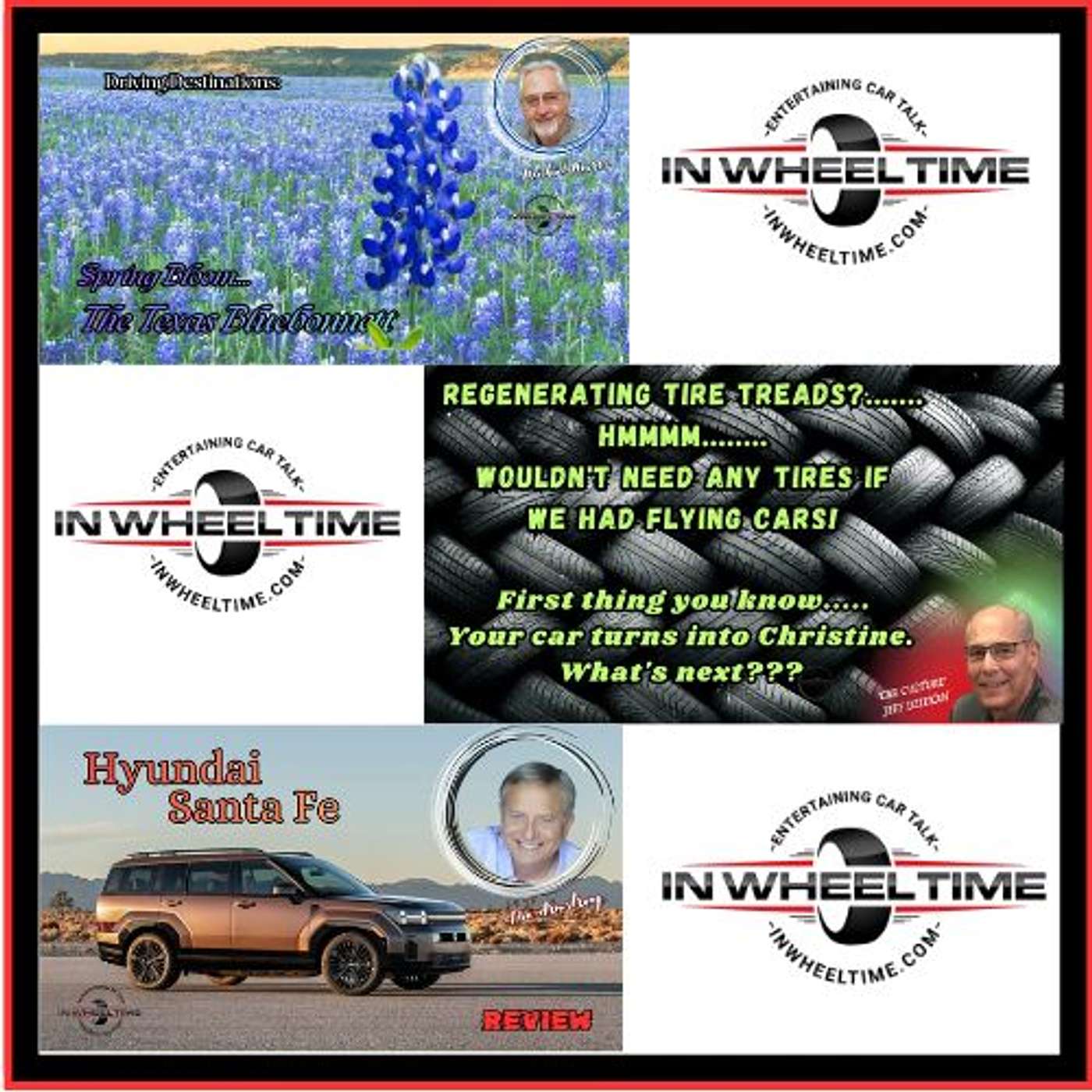 Regenerative Tires, Road Trips, And Car Reviews