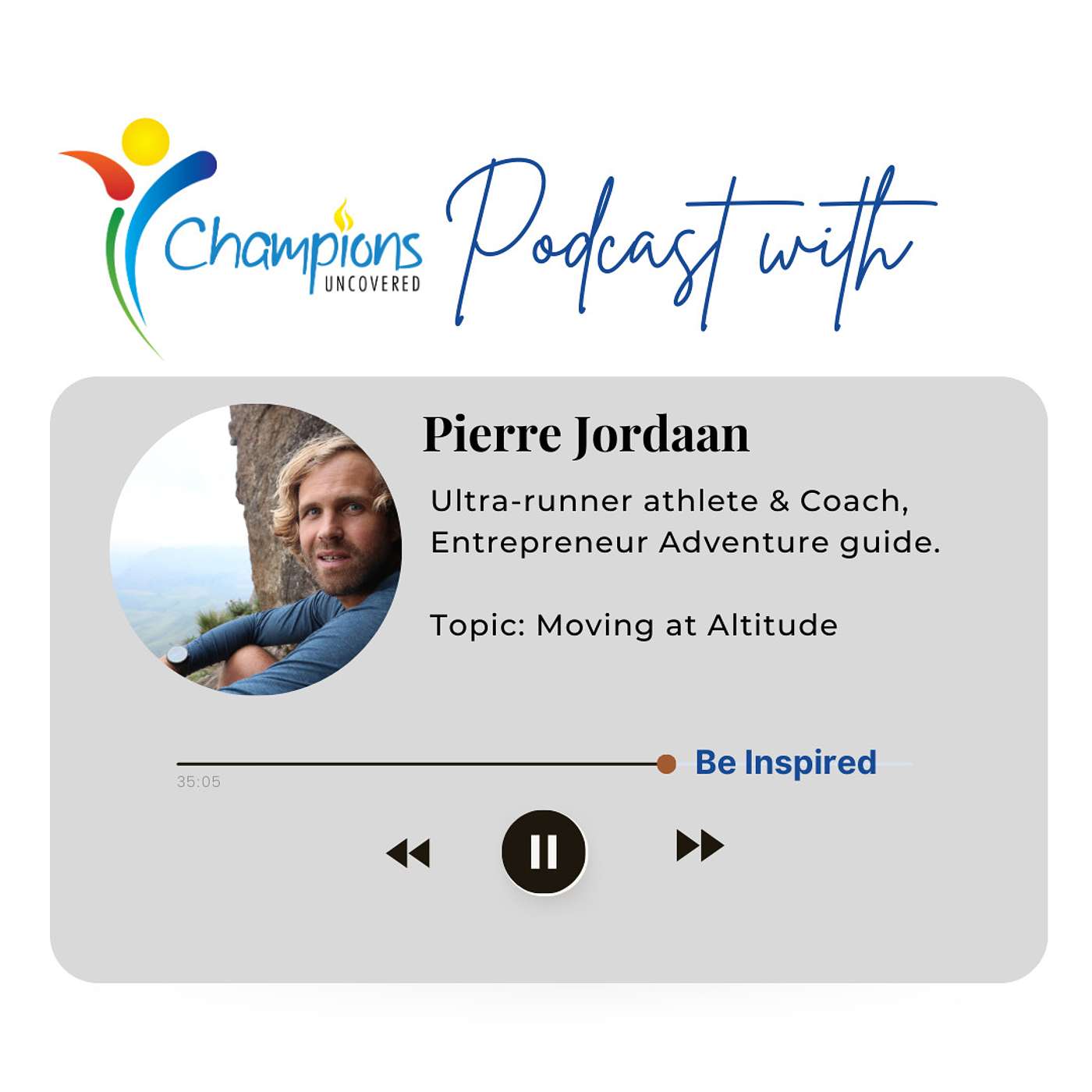 Moving at Altitude with Pierre Jordaan Moving at Altitude with Pierre Jordaan