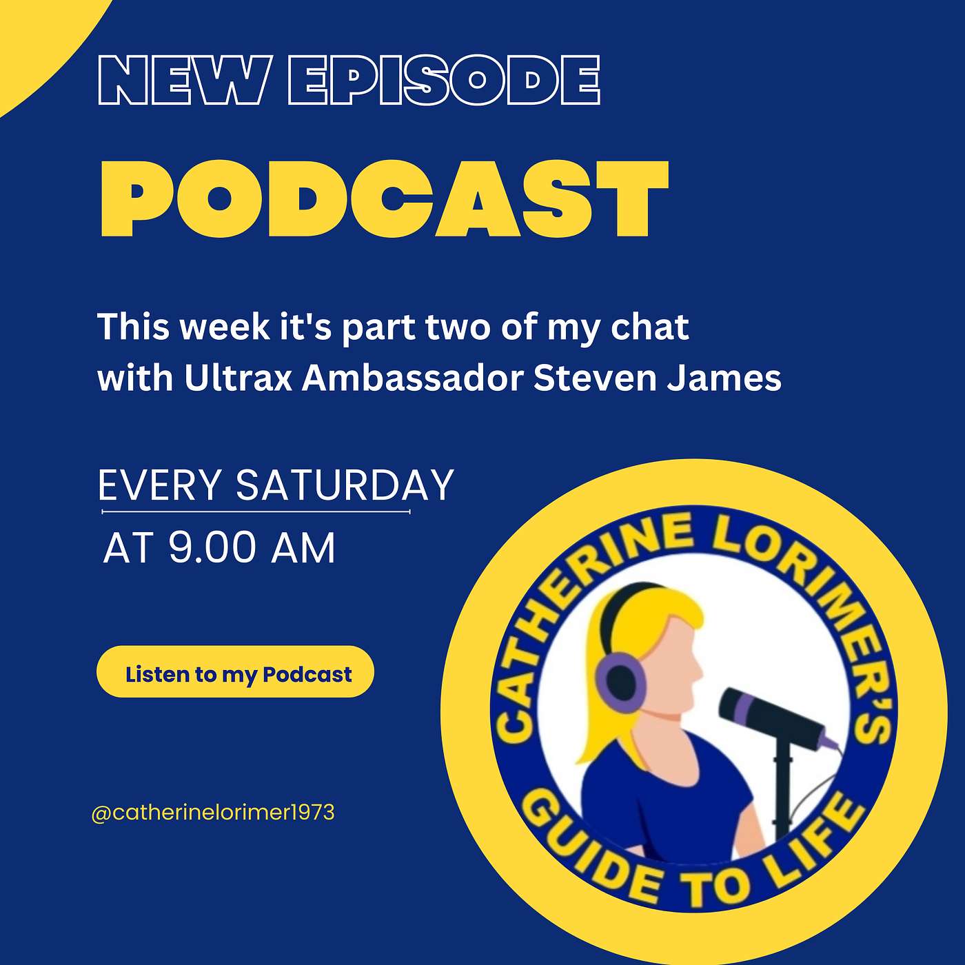 You can do an Ultra, join me for part two of my chat with Ultra X Ambassador Steven James