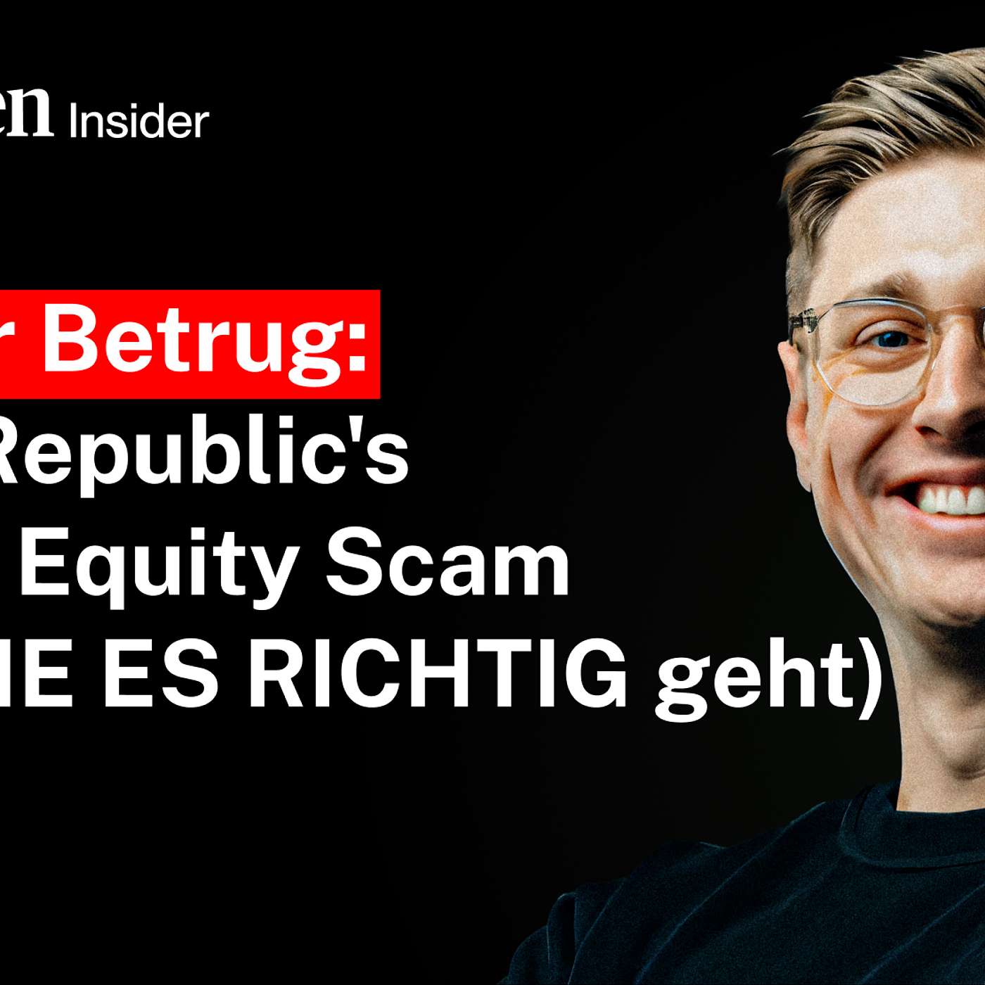 LEGALER BETRUG: Trade Republic's Private Equity und WIE ES RICHTIG geht