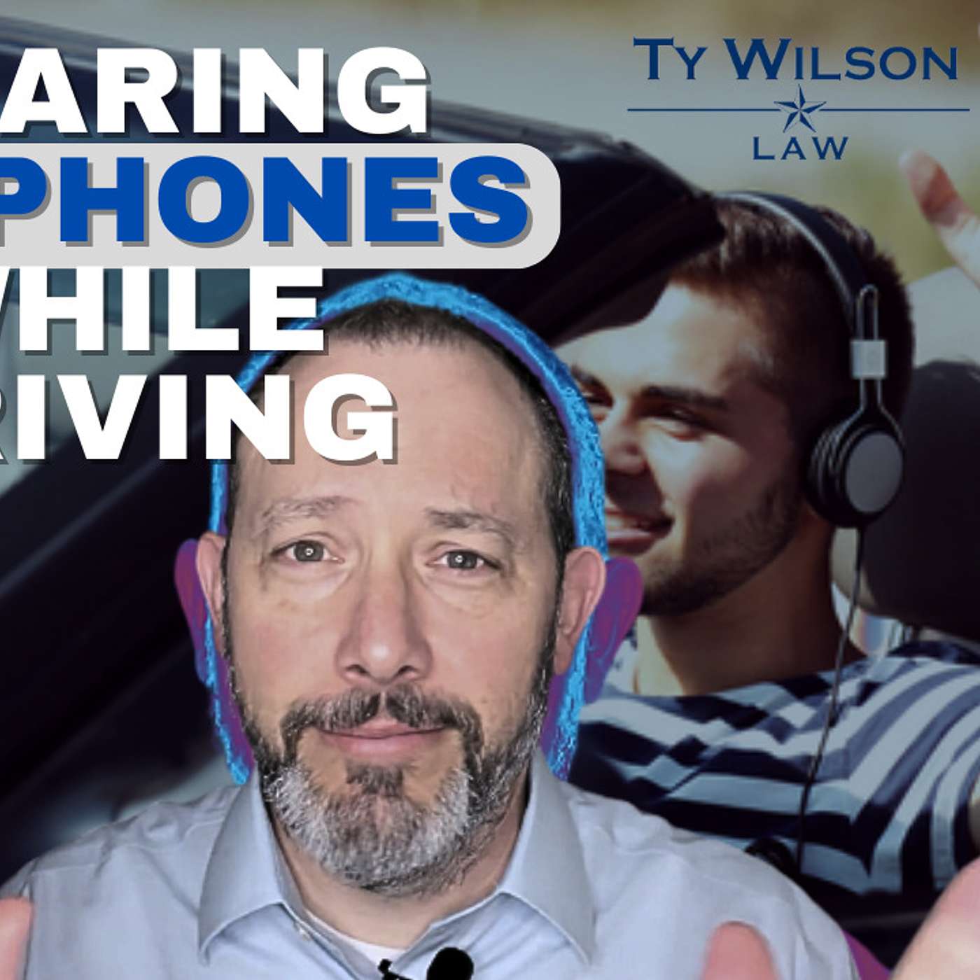 #222 Georgia Workers' Compensation Lawyer - Wearing Headphones While Driving Can Raise Your Insurance Premiums episode artwork