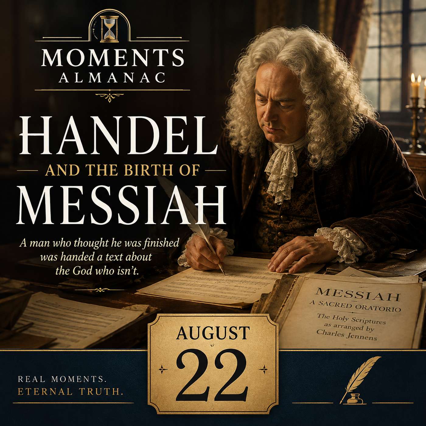 August 22 | Moments Almanac | Messiah