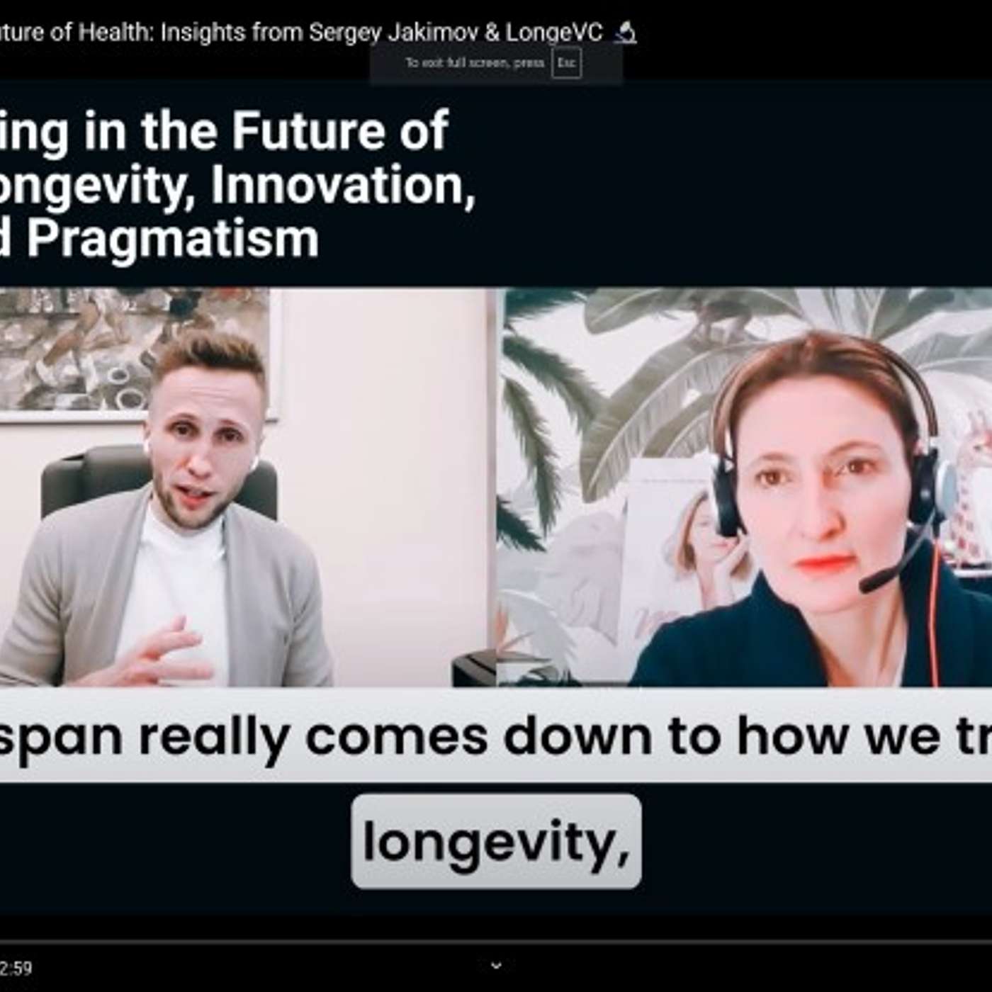 🚀 Investing in the Future of Health: Insights from Sergey Jakimov & LongeVC 🔬