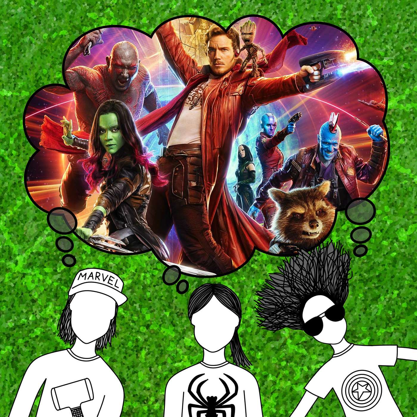 S3 Episode 4: Marvel Chicks Talk Guardians of the Galaxy Vol 2 episode artwork
