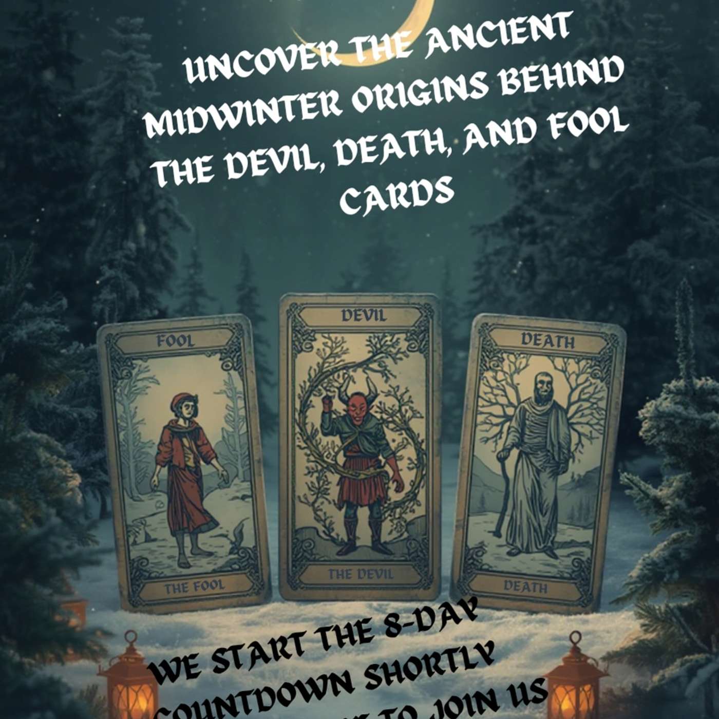 Kitchen table conversations. Lenormand, winter warriors and a once in a life time event episode artwork