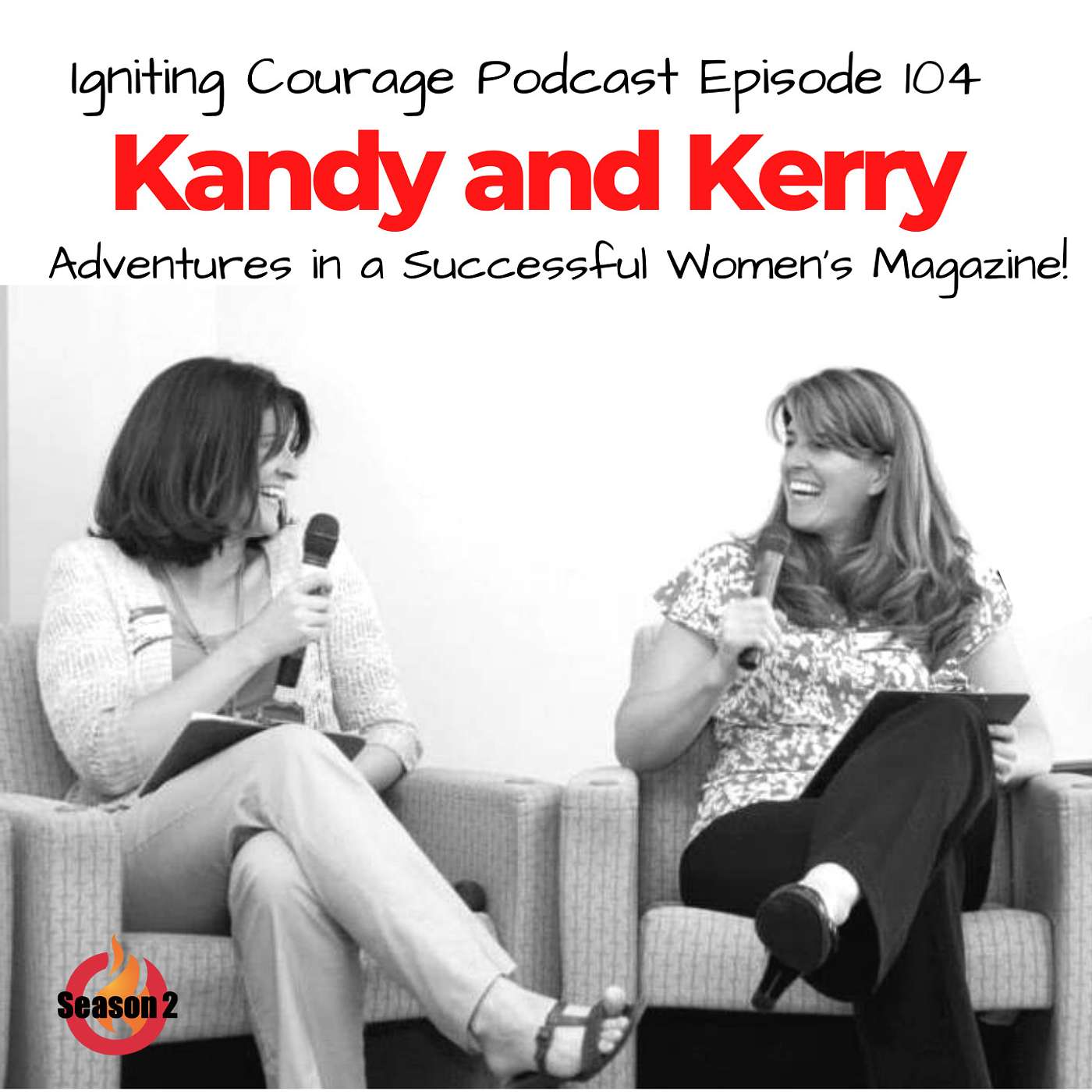 Episode 104: Kerry and Kandy, wombmates and co-founders of Grand Traverse Women Magazine episode artwork