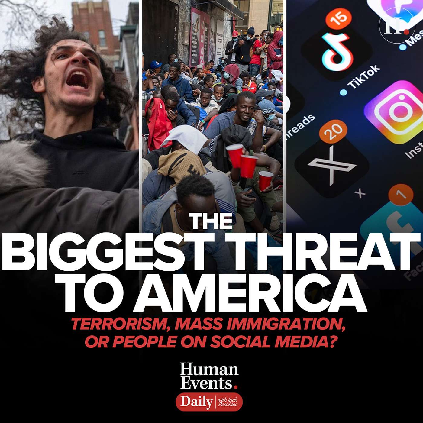The Biggest Threat To America: Terrorism, Mass Immigration, or People on Social Media?