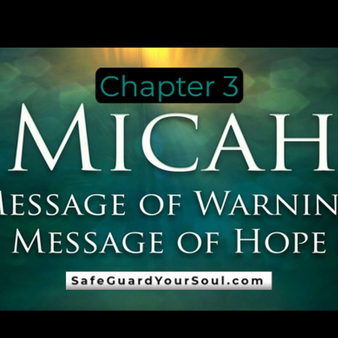 Micah Chapter 3