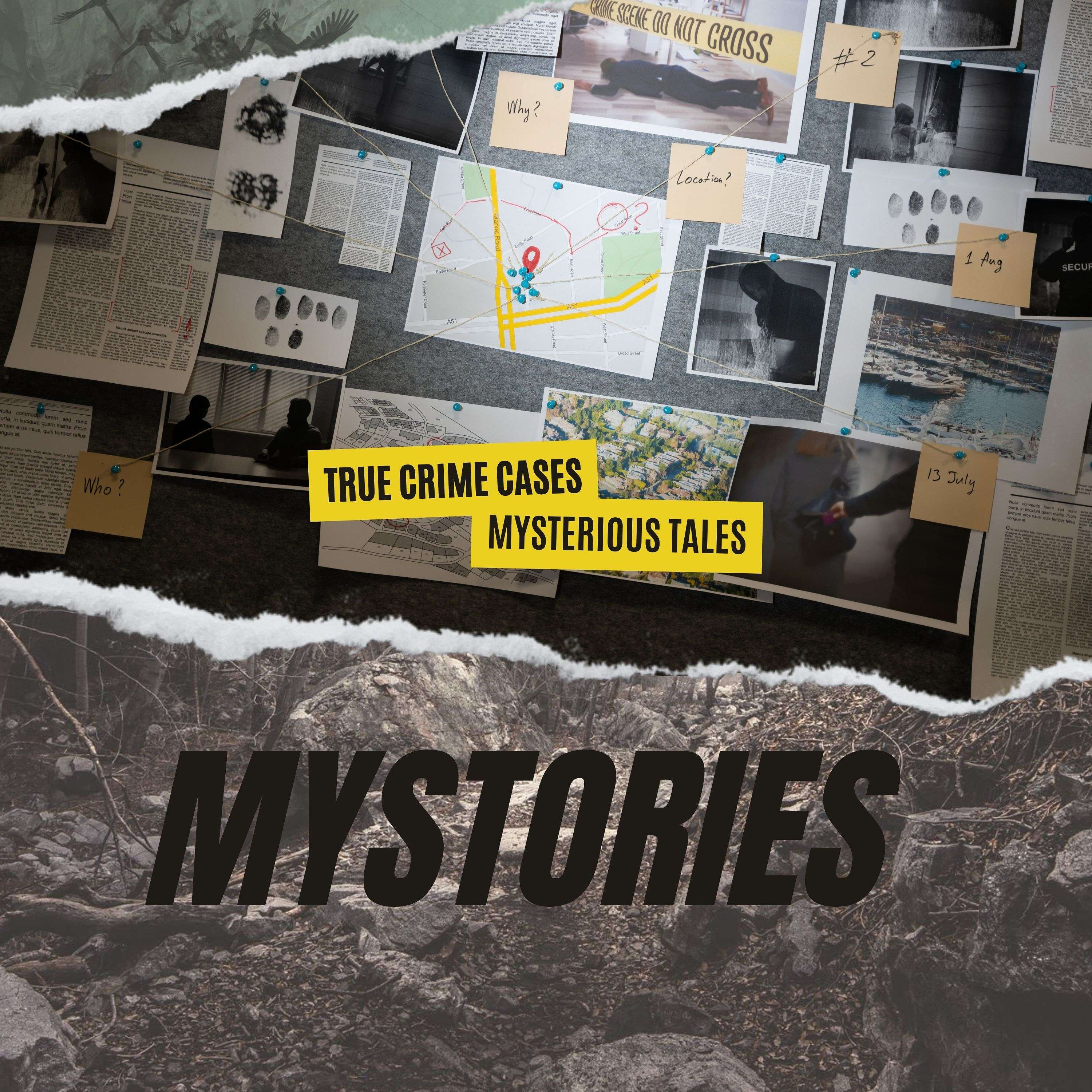 Mystories: Crime Cases and Mysterious Tales podcast artwork