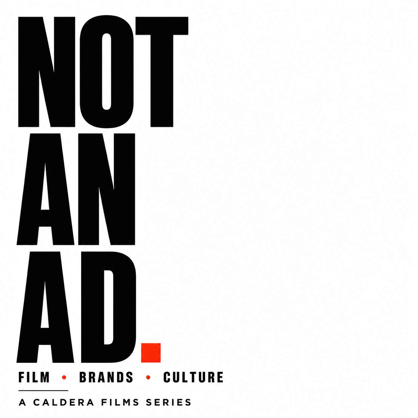 NOT AN AD podcast artwork