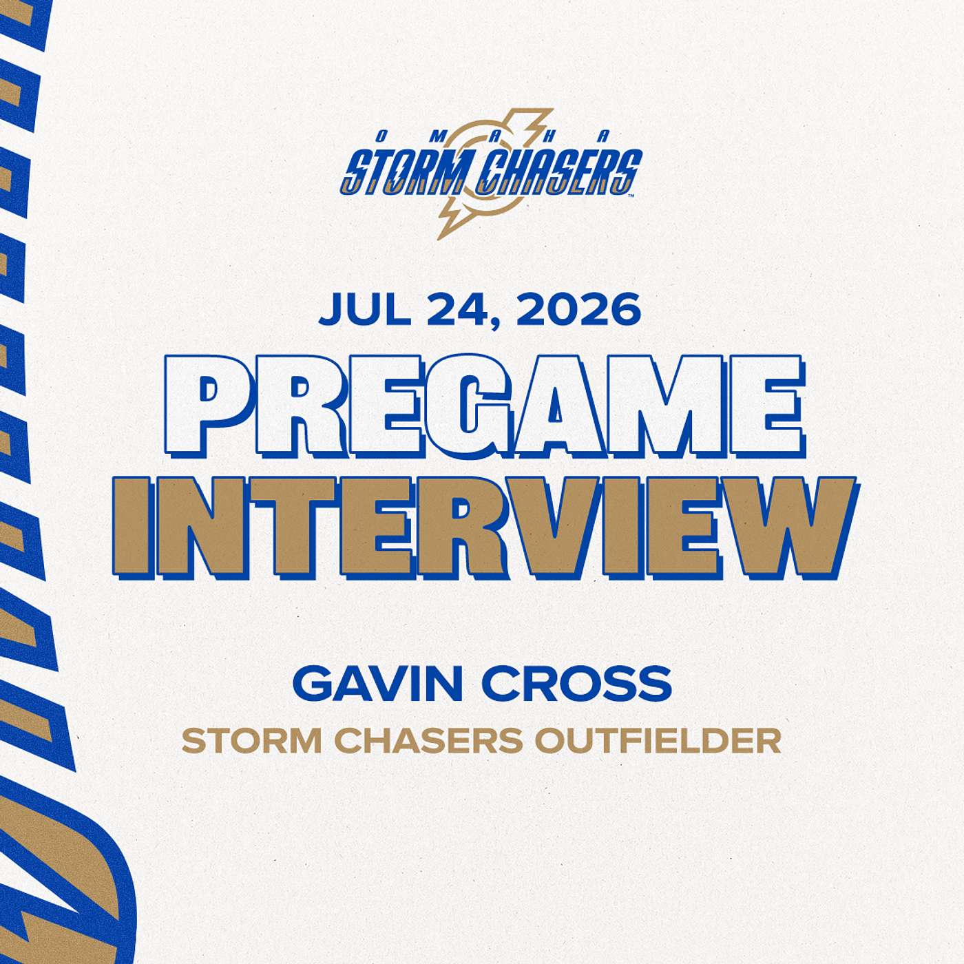 Pregame Interview: Gavin Cross | July 24, 2026 episode artwork