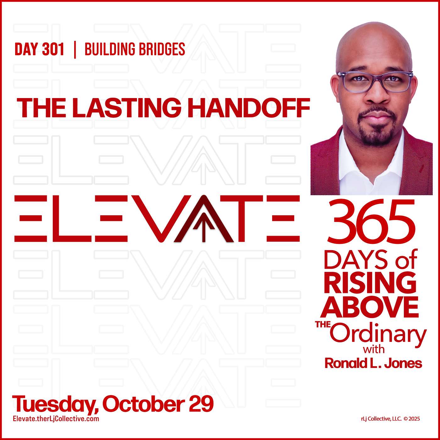 Day 301: The Lasting Handoff