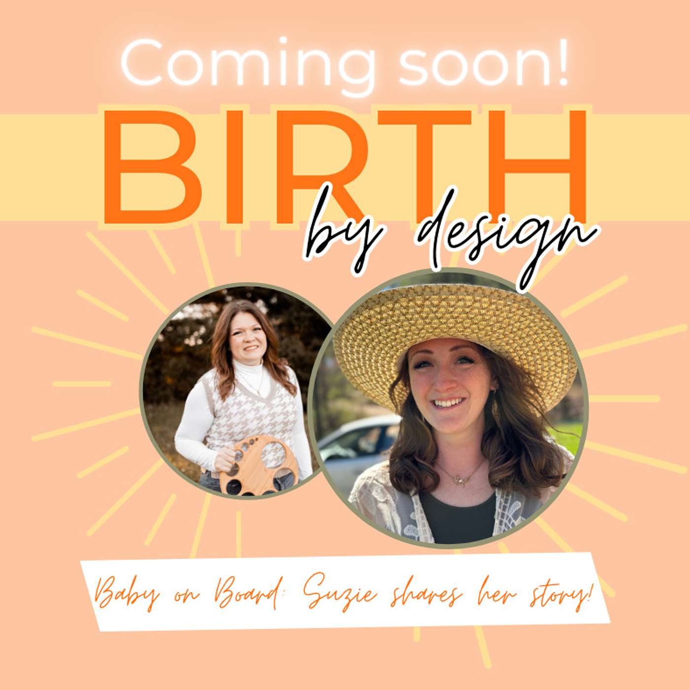 Episode 004 – Baby On Board! Suzie shares her birth story! episode artwork