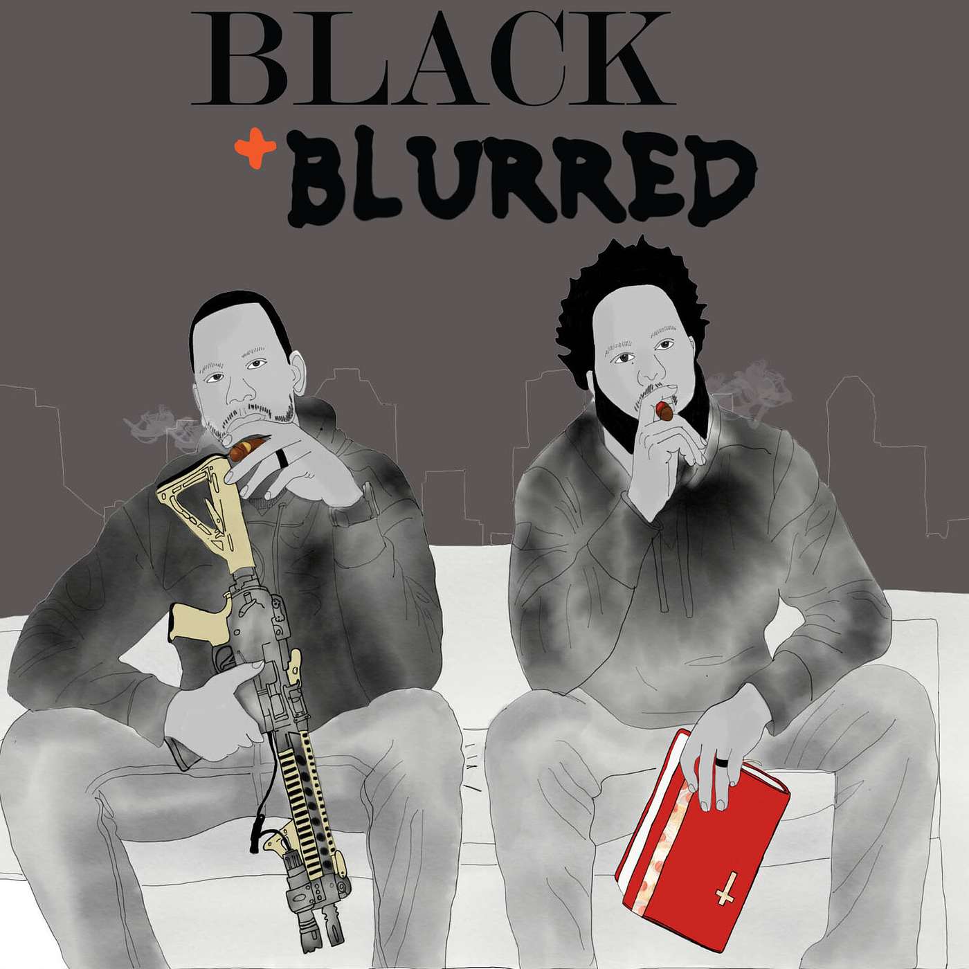 Black and Blurred