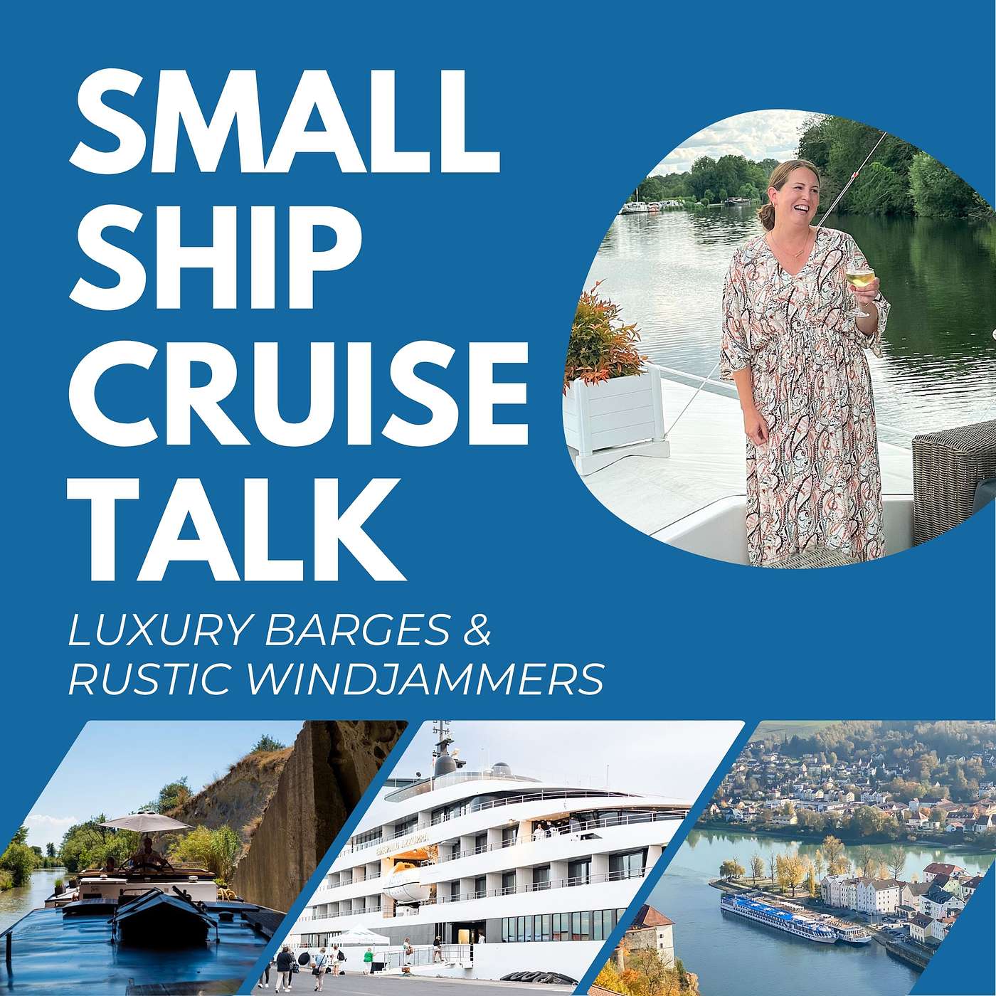 Tale of Two Small Cruises: Luxury Barges & Rustic Windjammers with Tamara Gruber episode artwork