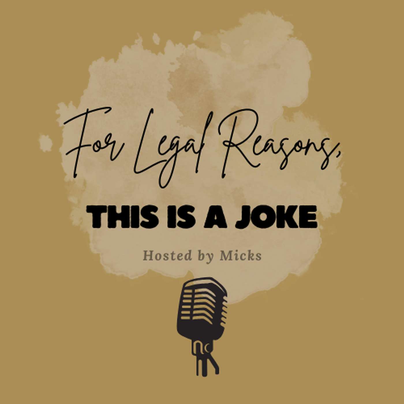 For Legal Reasons, This is a Joke podcast artwork